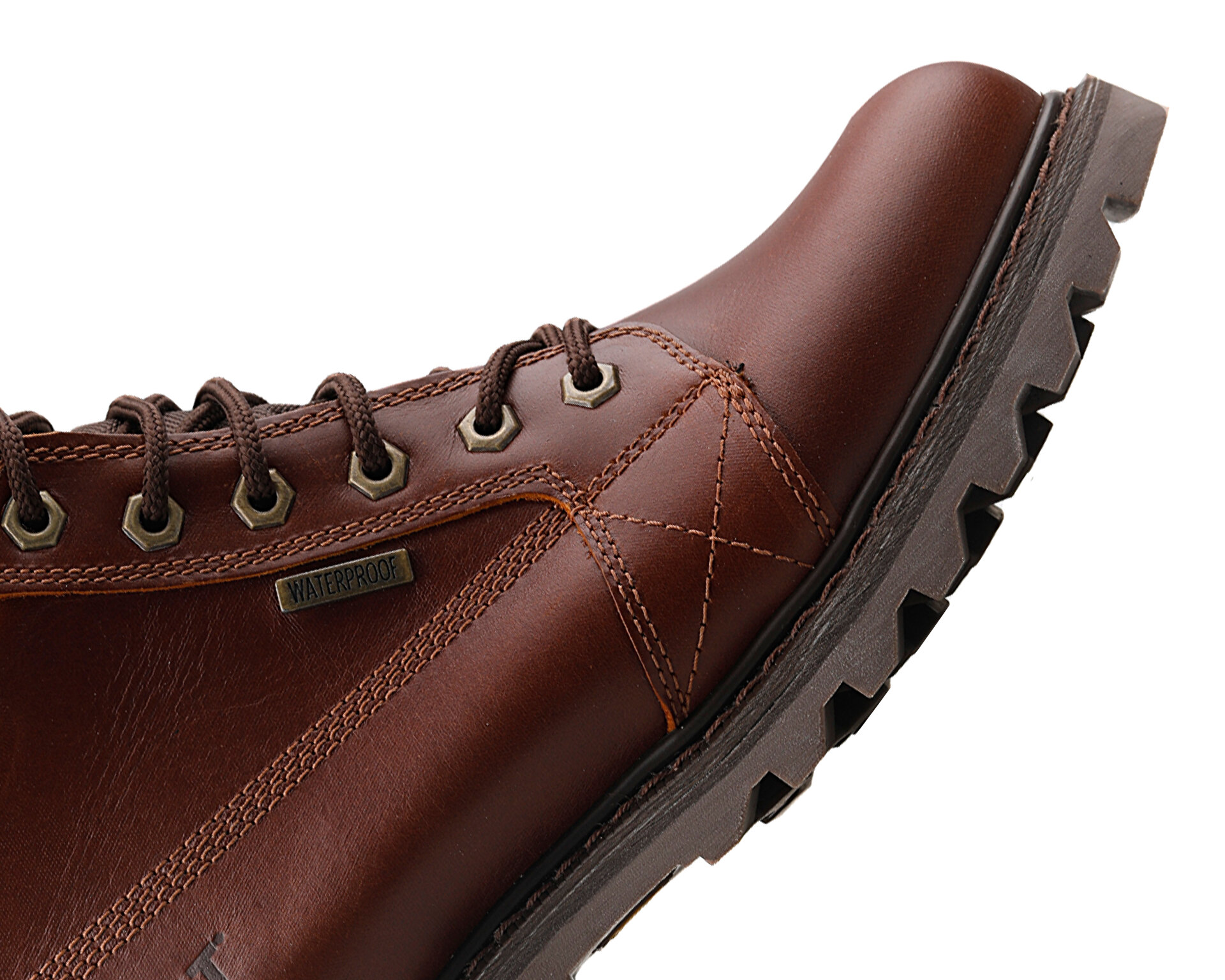 CAT Erkek Overpass Wp Kahverengi 015M101226-MOONDANCE-DERI