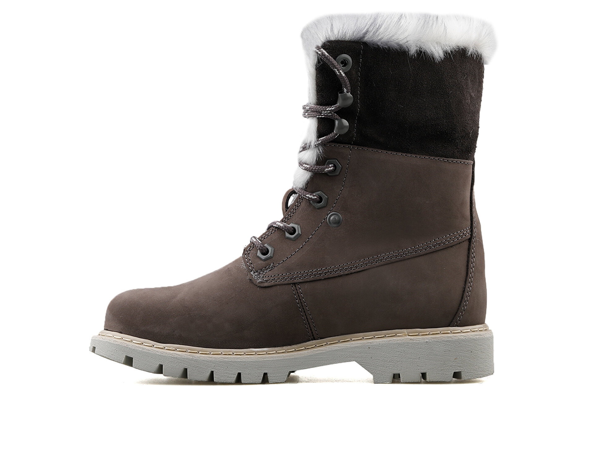 CAT Kadın Utah Fur Kahverengi 015Z101184-DARK-GREY-NUBUK