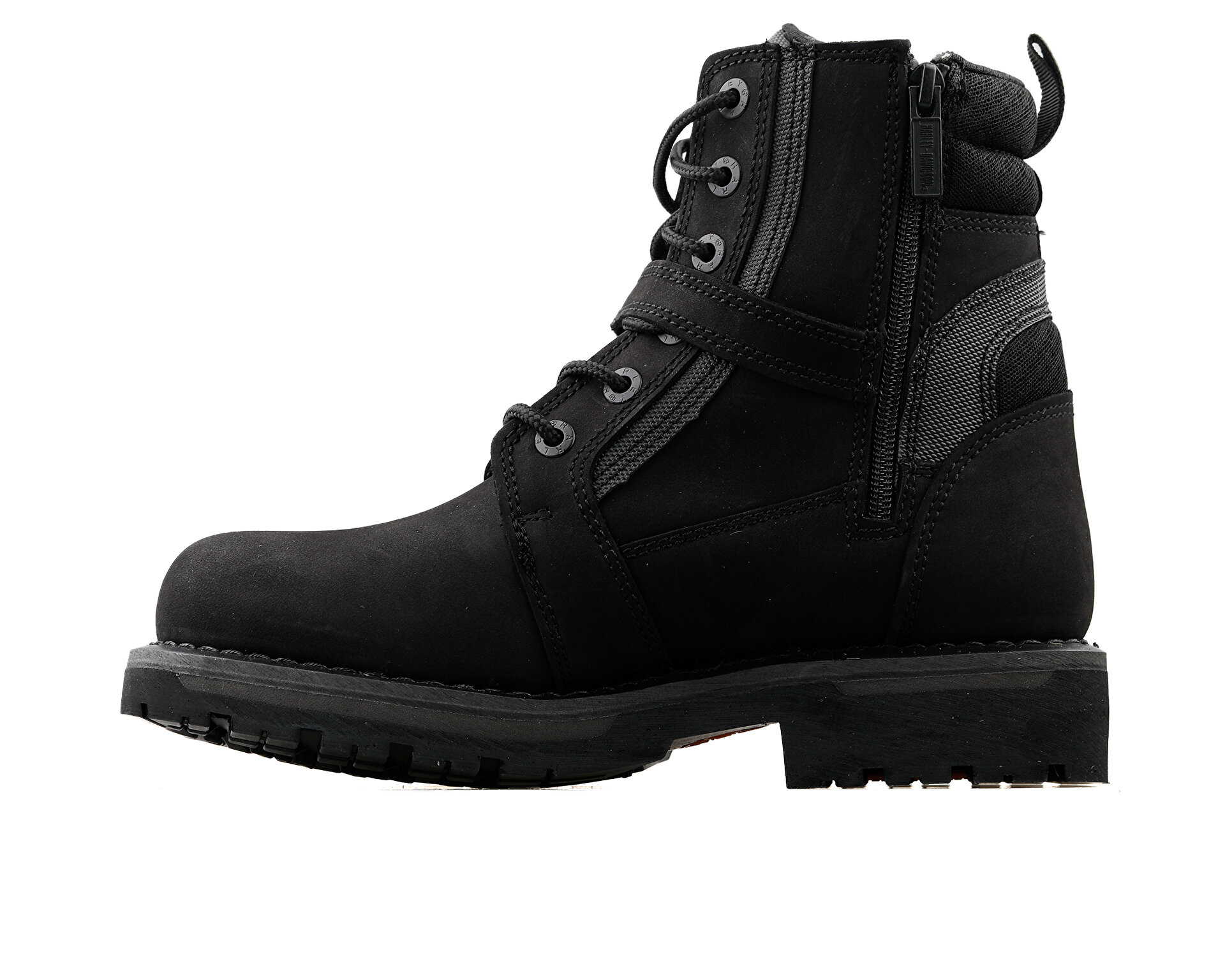 Harley Davidson Erkek Franco Wp Black Nubuk Siyah 025M100697