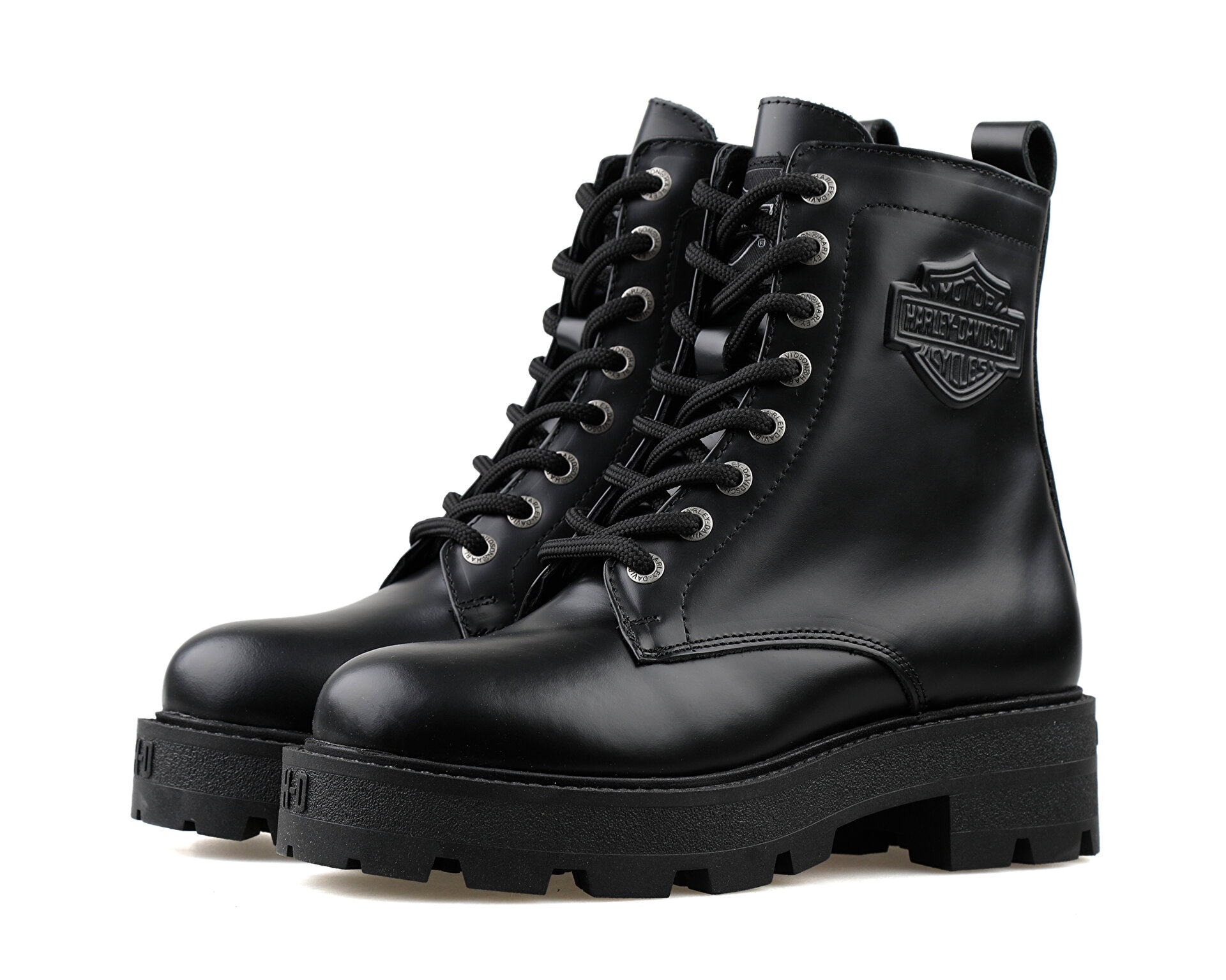 Harley Davidson Kadın 026Z100057 Carrie Balack Deri Siyah