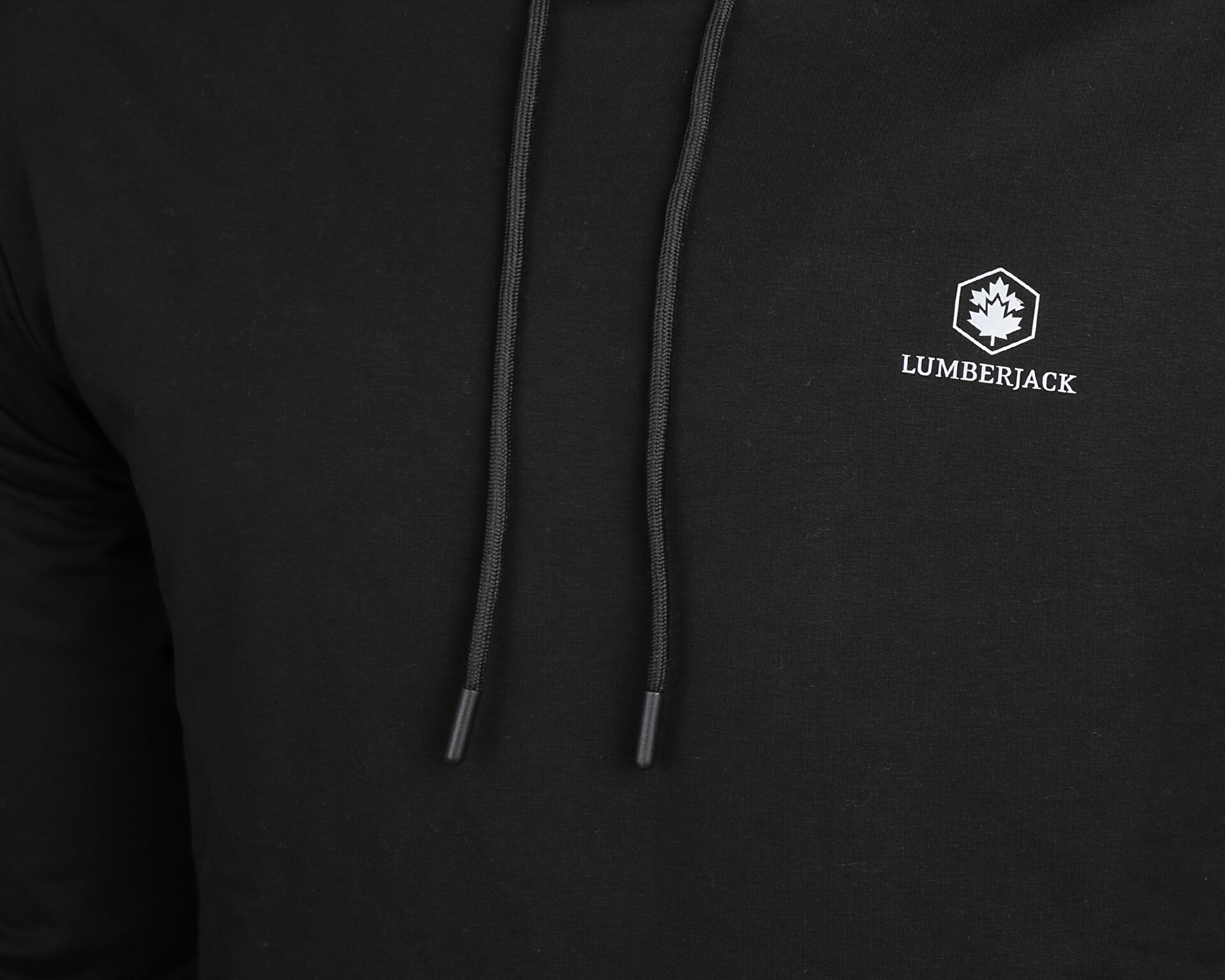 Lumberjack Erkek M-Sn73 Basic Hoodie 2Pr Siyah 101176633