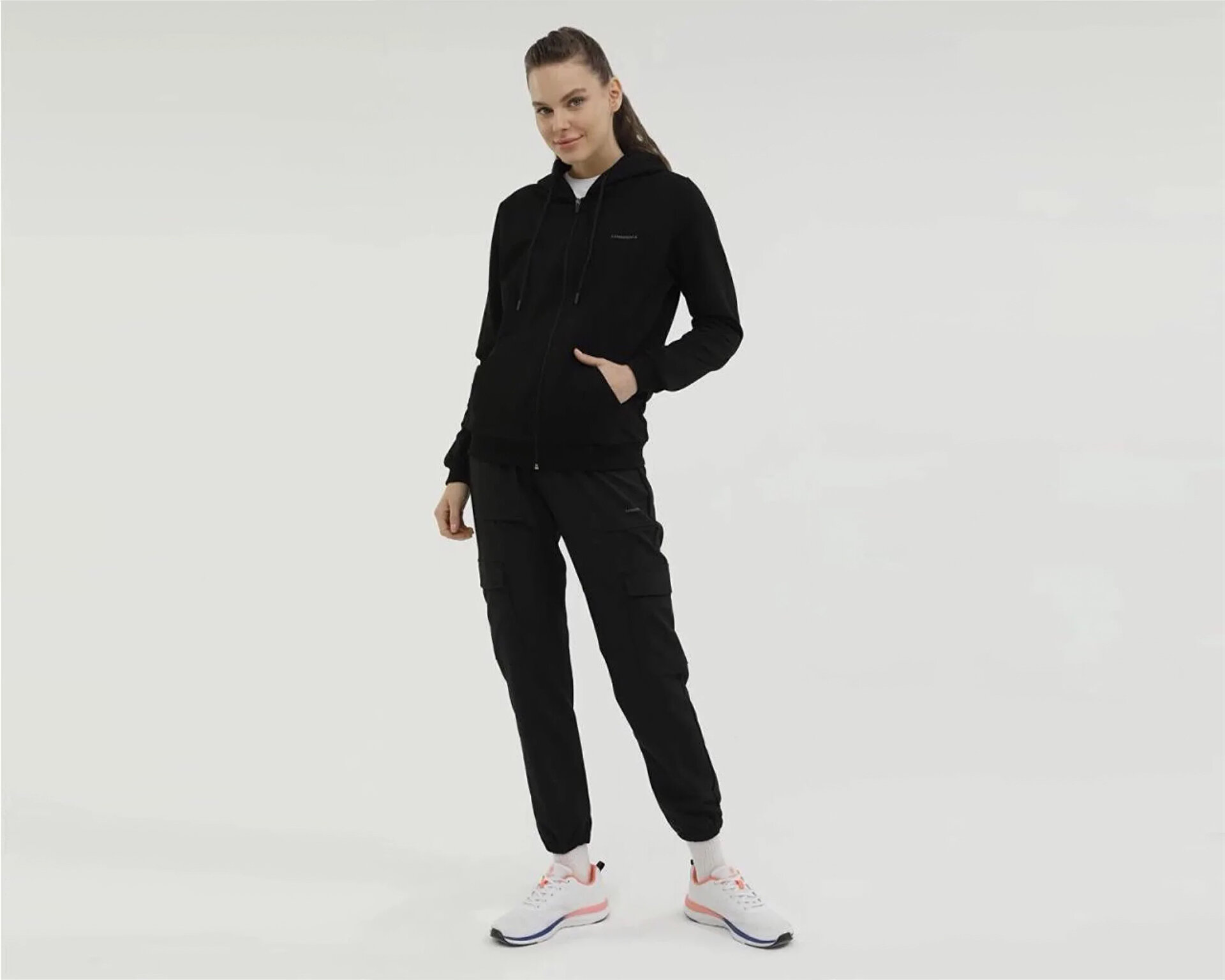 Lumberjack Kadın 3W Wb Full Zip 18Sn77 3Pr Siyah 101398971