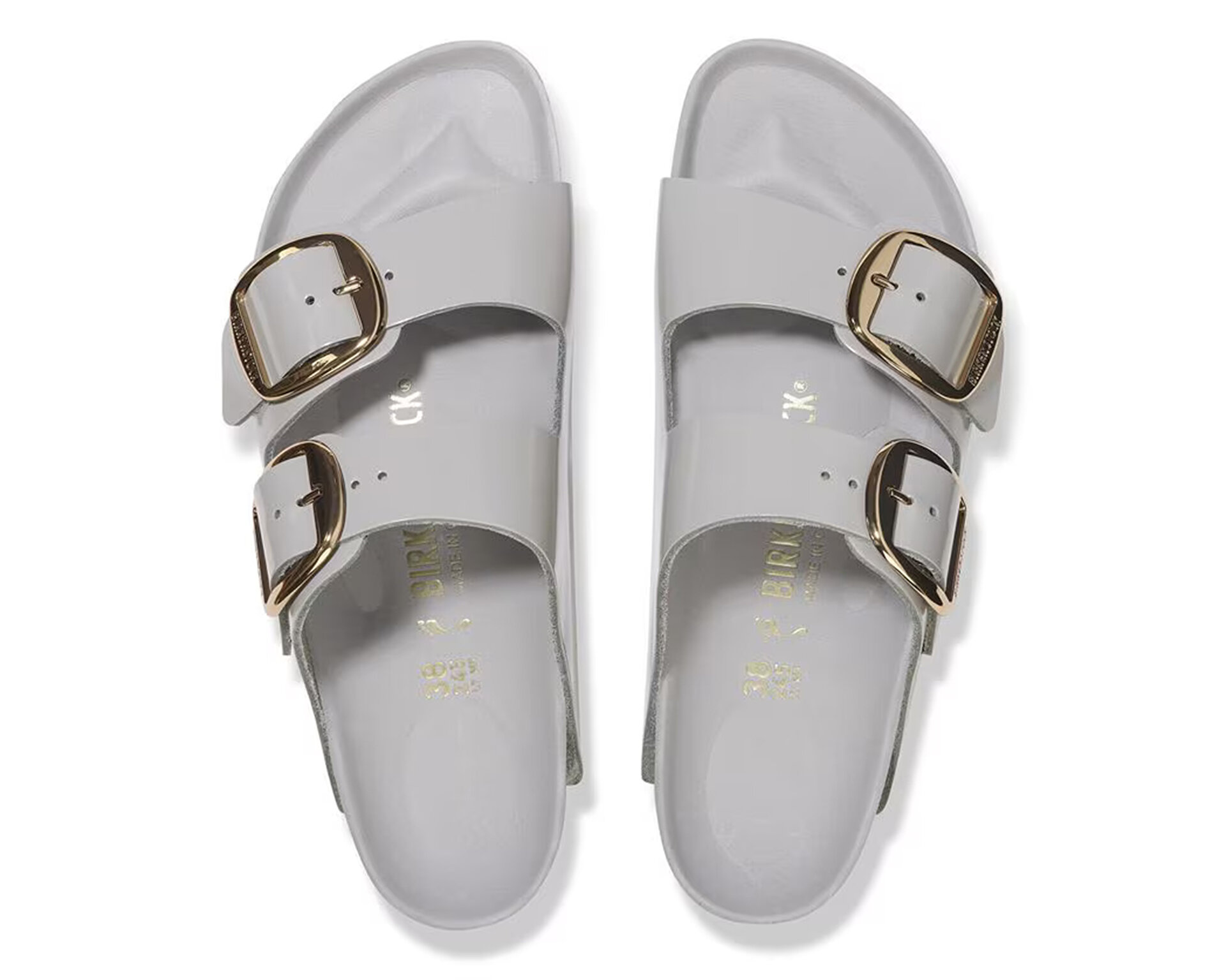 BIRKENSTOCK Kadın ARIZONA BIG BUCKLE NL HIGH SHINE Gri 1029391