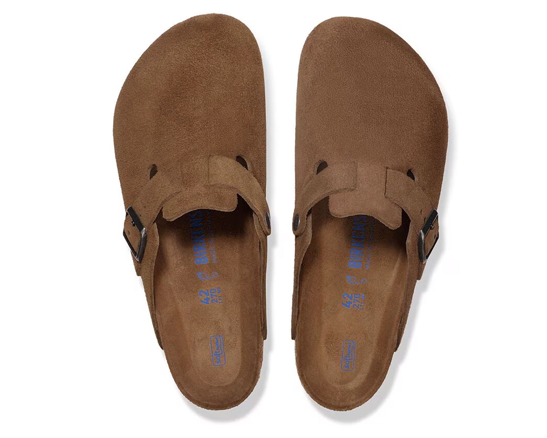 BIRKENSTOCK Unisex BOSTON SFB VL TONAL Kahverengi 1030861-20543