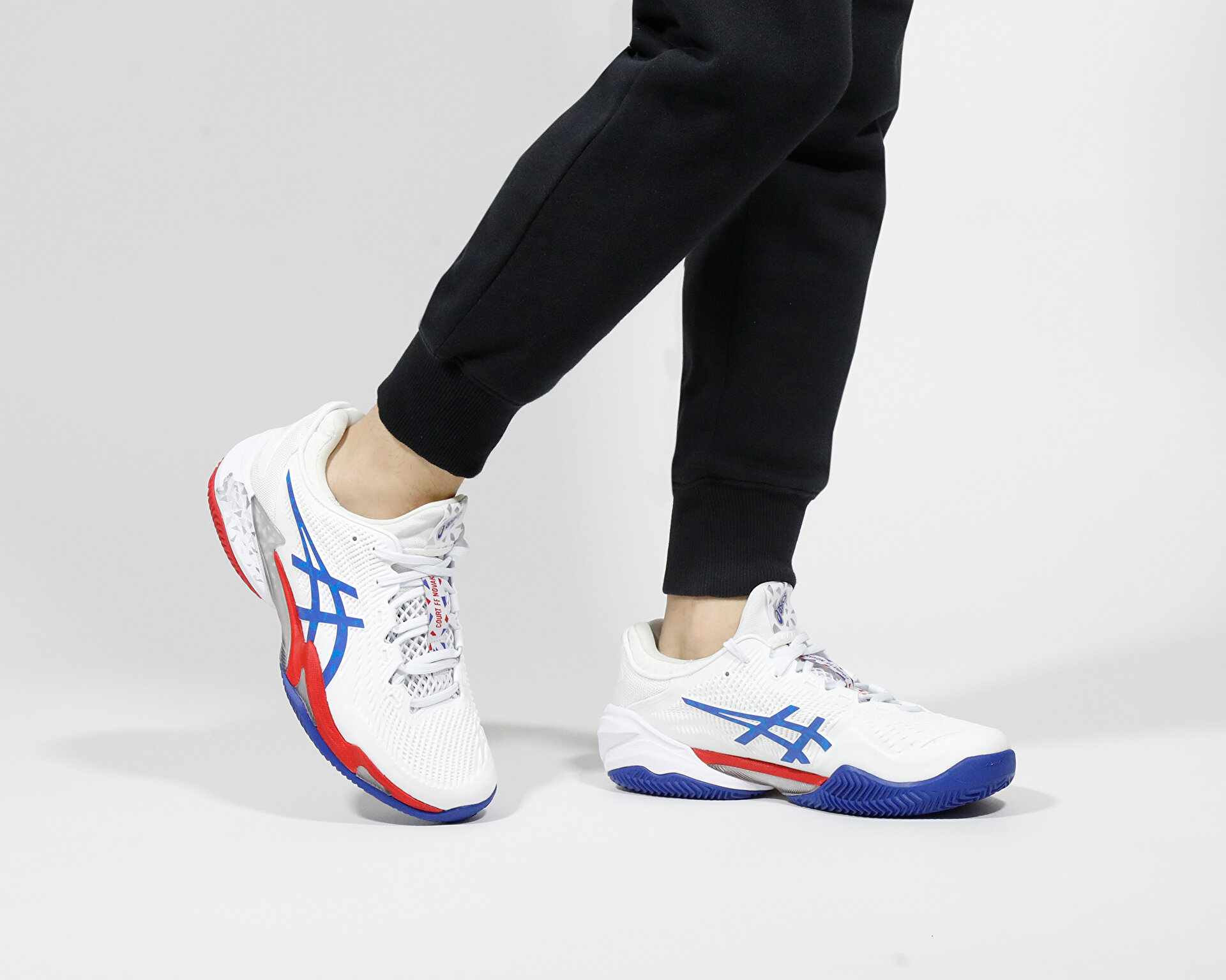 Asics Erkek Court Ff 3 Novak Clay Beyaz 1041A499-100