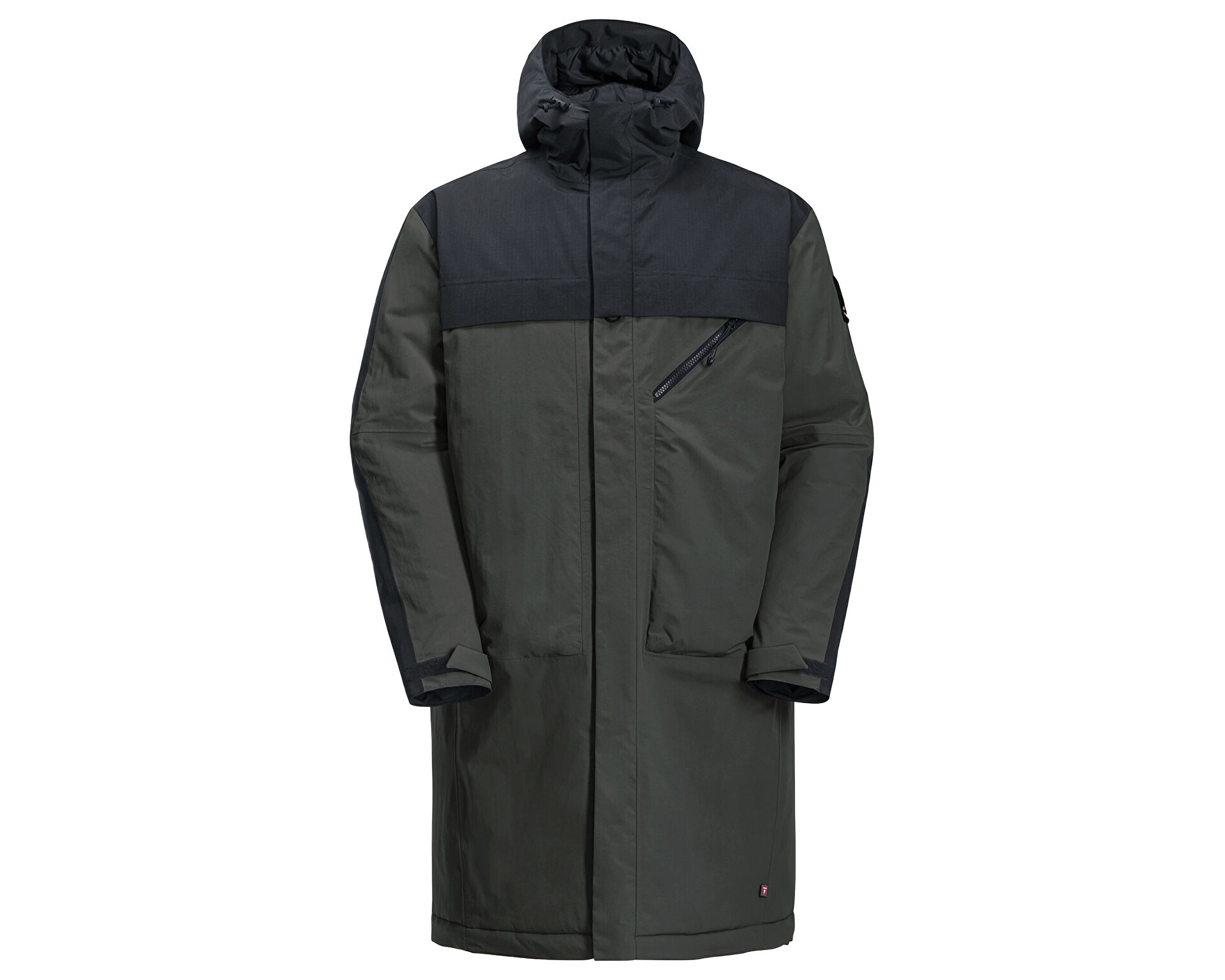 Jack Wolfskin Unisex Heumarkt 2L Parka Gri 1116161-6502