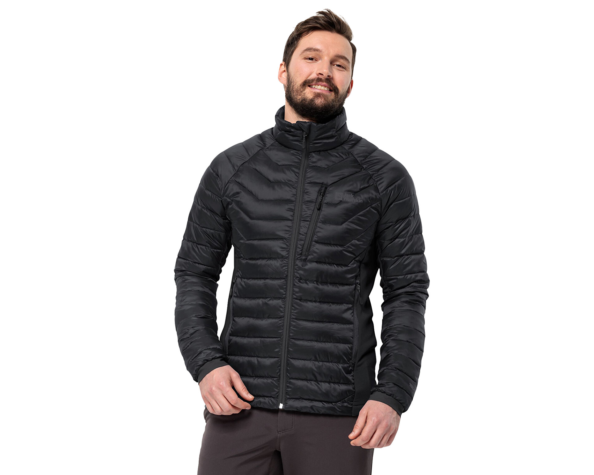 Jack Wolfskin Erkek Routeburn Pro Ins Jkt M Siyah 1206862-6000