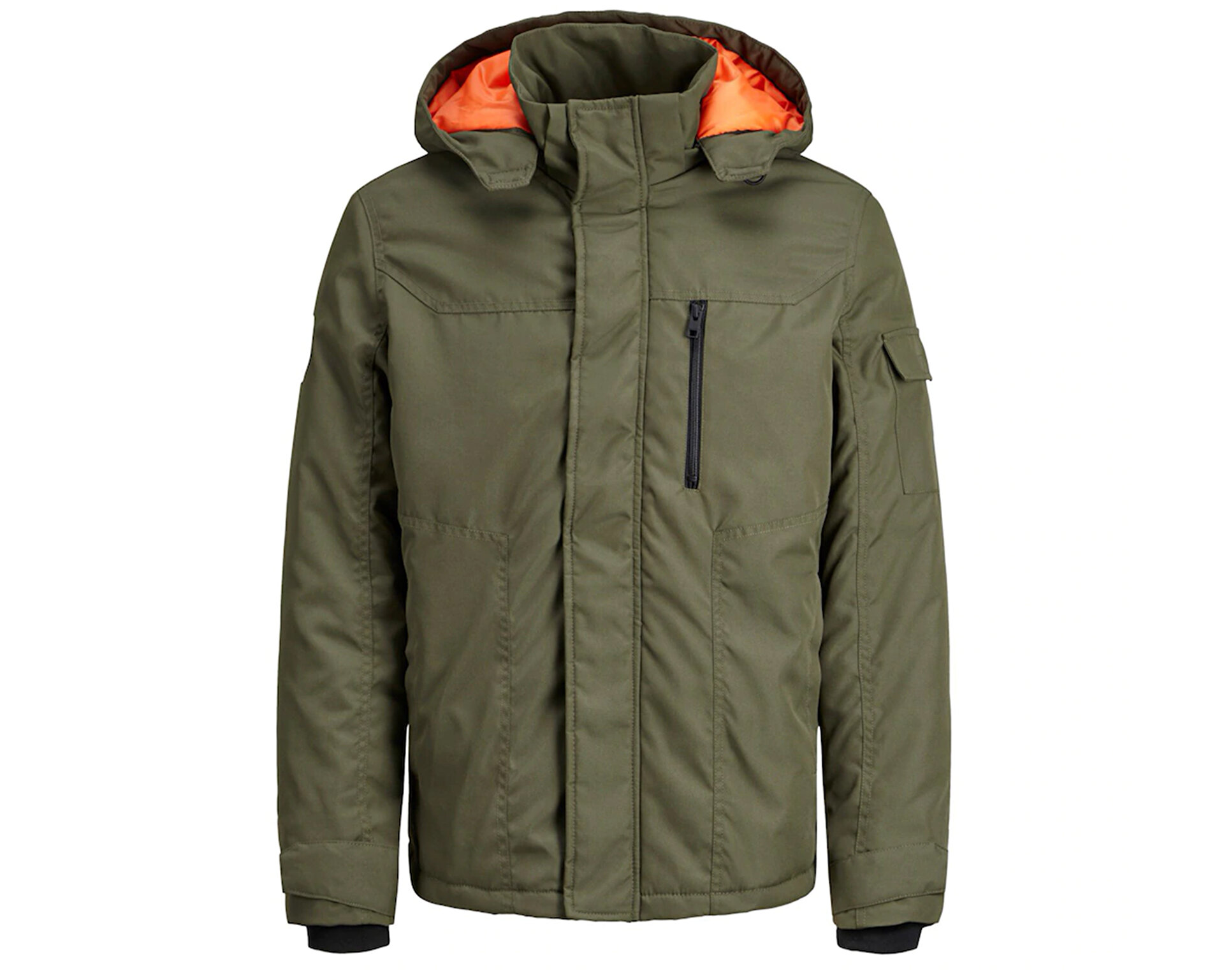 Jack Jones Erkek Jcokool Jacket Yeşil 12156089-FOREST-NIGHT