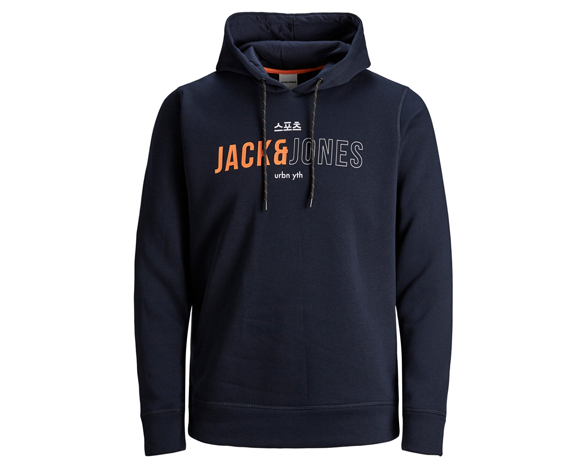 Jack Jones Erkek Jcomondo Sweat Hood Lacivert 12157721-SKY-CAPTAIN
