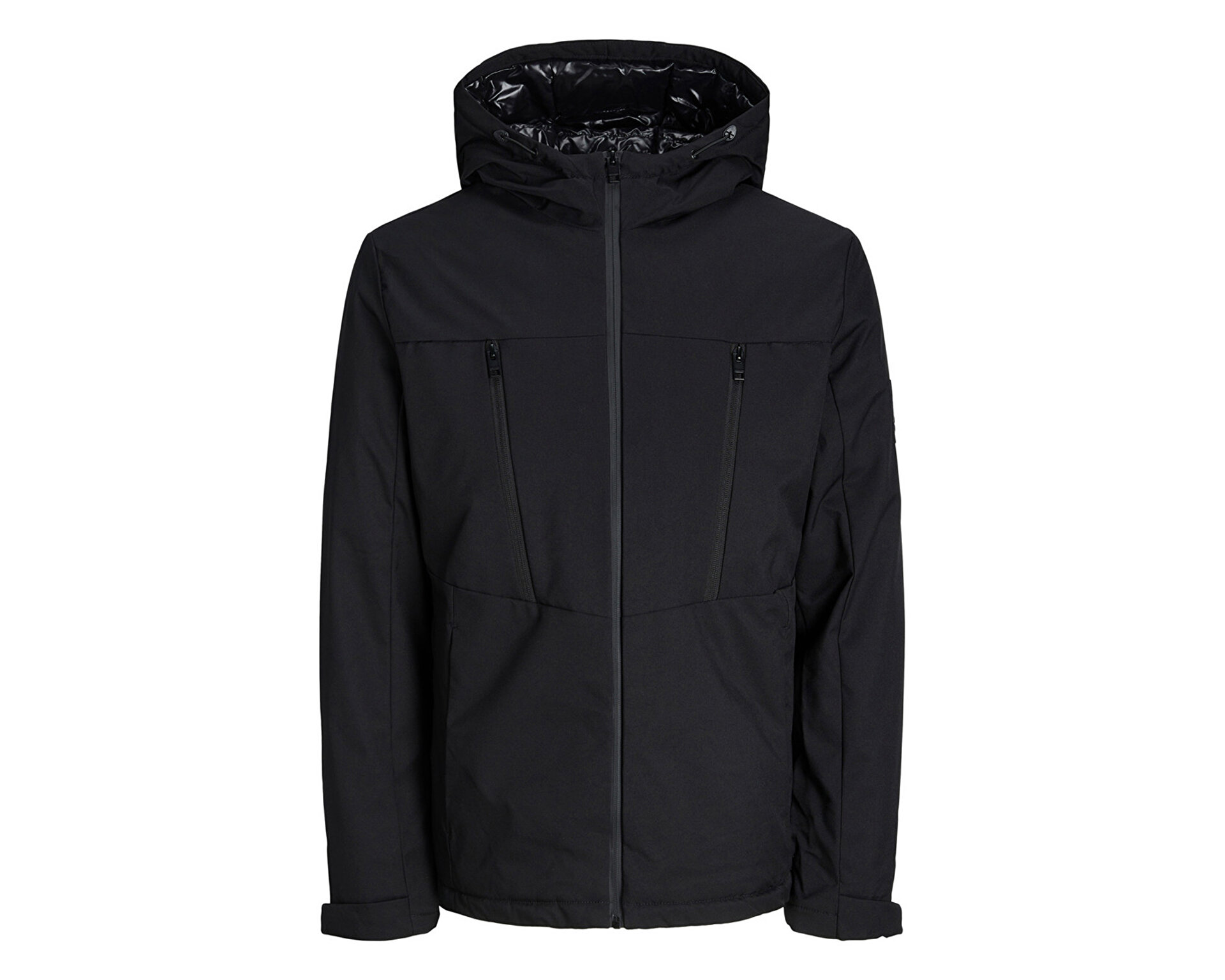 Jack Jones Erkek Jcoabel Jacket Sn Siyah 12214640-BLACK