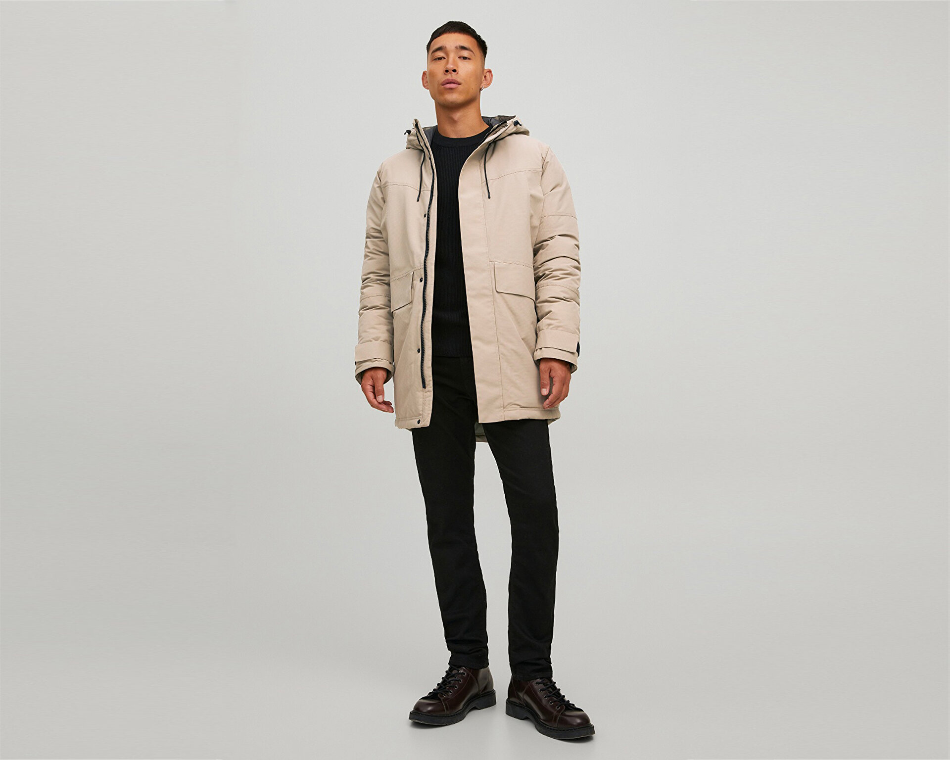 Jasu様 Jack & Jones Rüzgar ve Su Geçirmez Isı Yalıtımlı Kapüşonlu Fiyatı