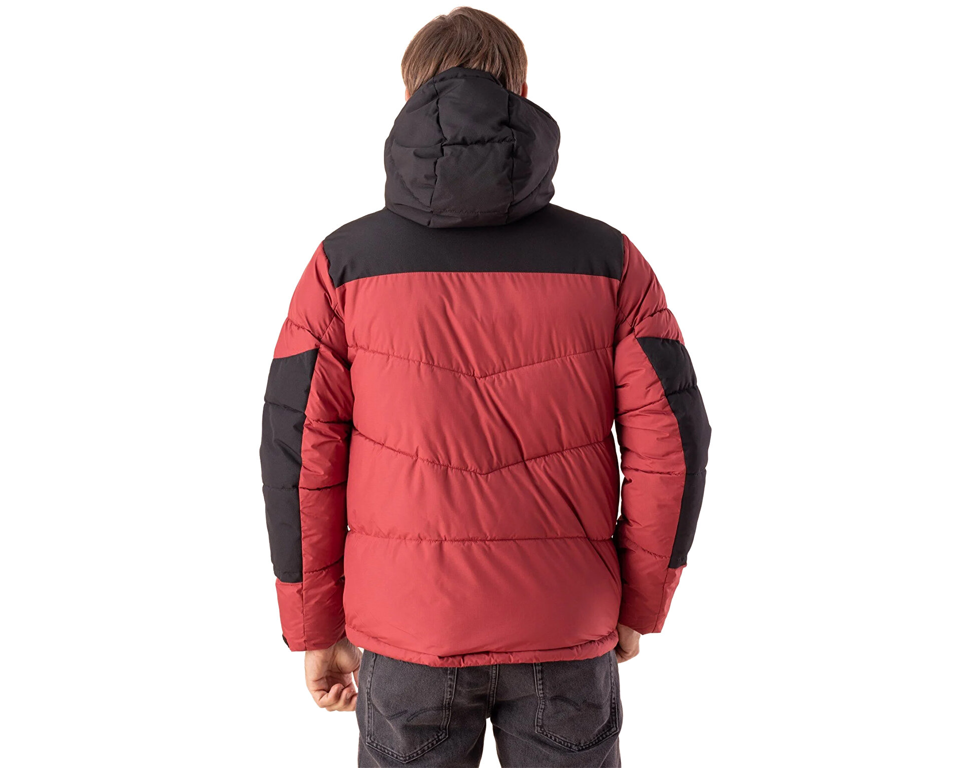 Jack Jones Erkek Jcootis Puffer Sn Kırmızı 12239001-ROSEWOOD