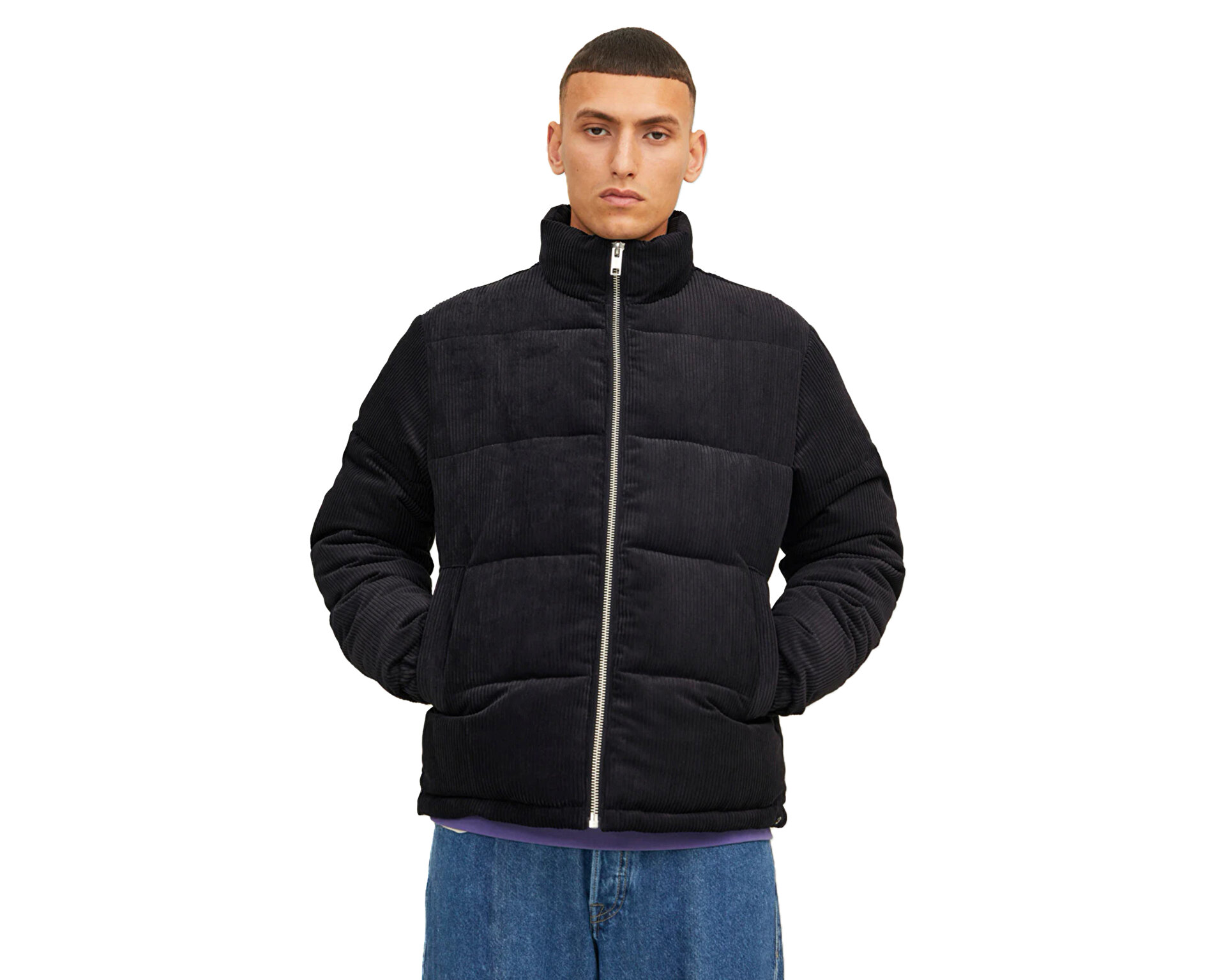 Jack Jones Erkek Jordalston Corderoy Siyah 12241698-BLACK