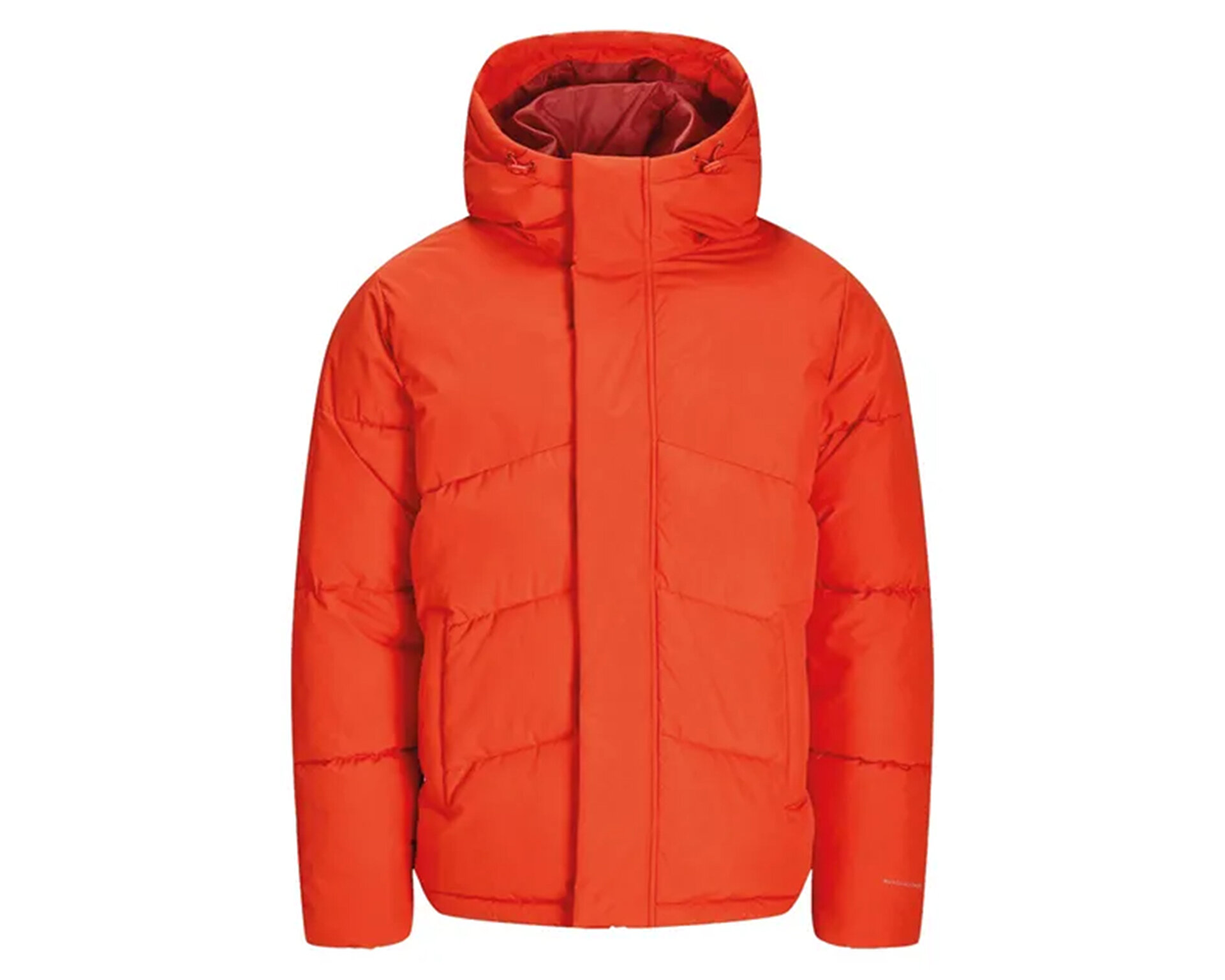 Jack Jones Erkek Jhworld Puffer Kırmızı 12259850-DRAGON-FIRE