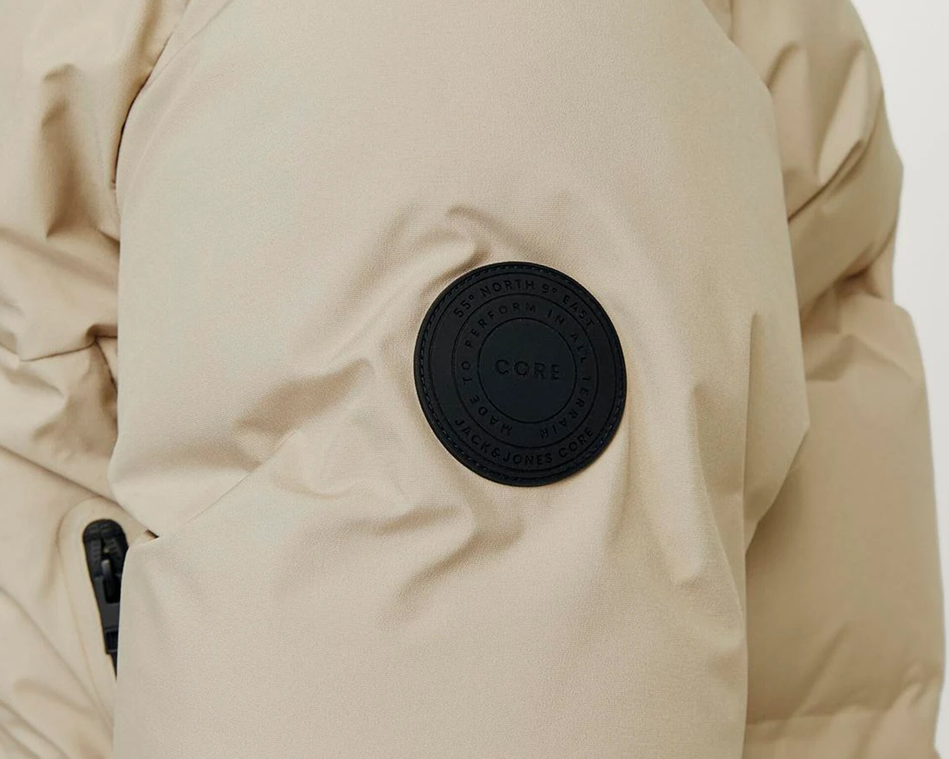 Jack Jones Erkek Jcolpha Puffer Sn Krem 12261971-CROCKERY