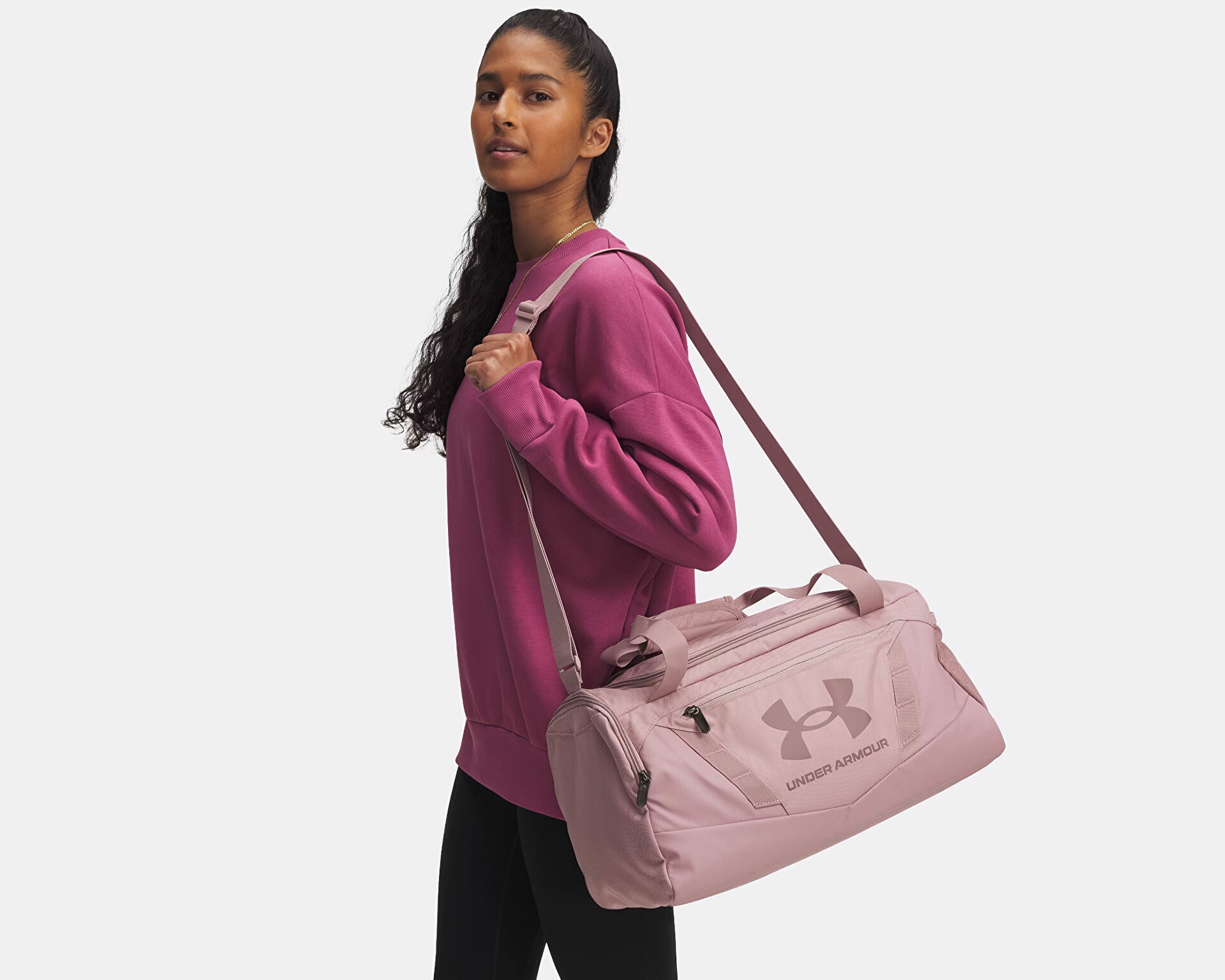 UNDER ARMOUR Unisex UA UNDENIABLE 5.0 DUFFLE XS Pembe 1369221-673