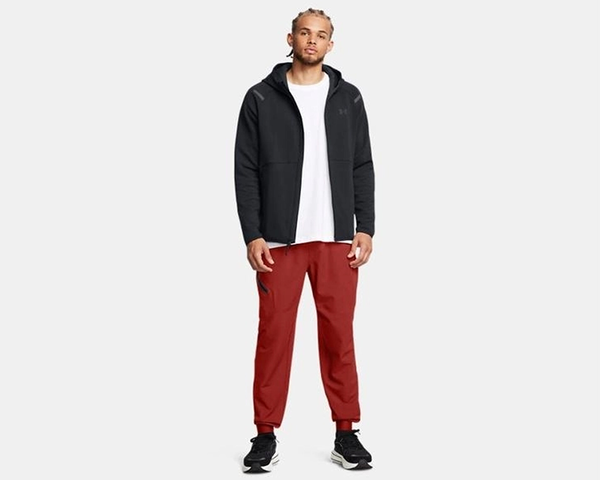 Under Armour Erkek Ua Unstoppable Flc Fz Siyah 1389352-001