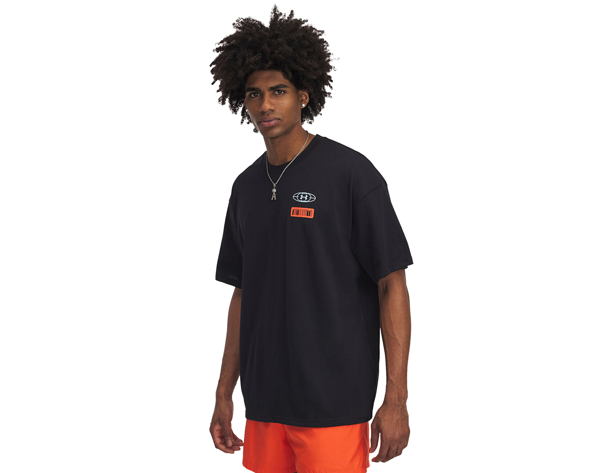 UNDER ARMOUR Erkek UA M HWT HOOPS MIX TAPE SS rnkyk 1390189-001