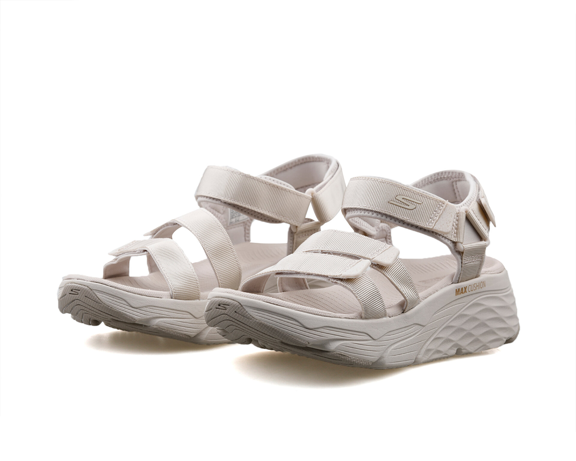 skechers women's max cushioning sandals
