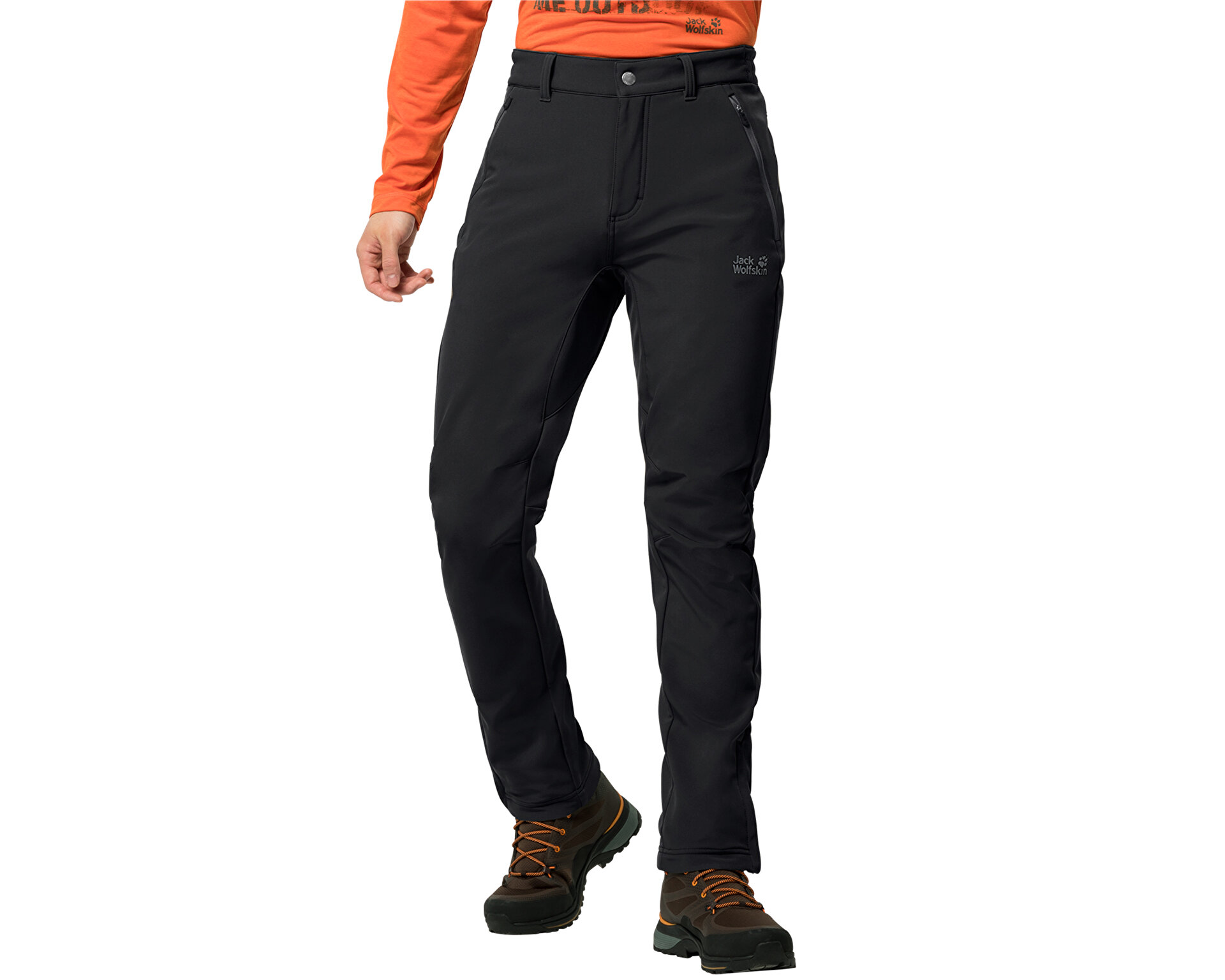 Jack Wolfskin Erkek Zenon Softshell Pants Men Siyah 1505171-999