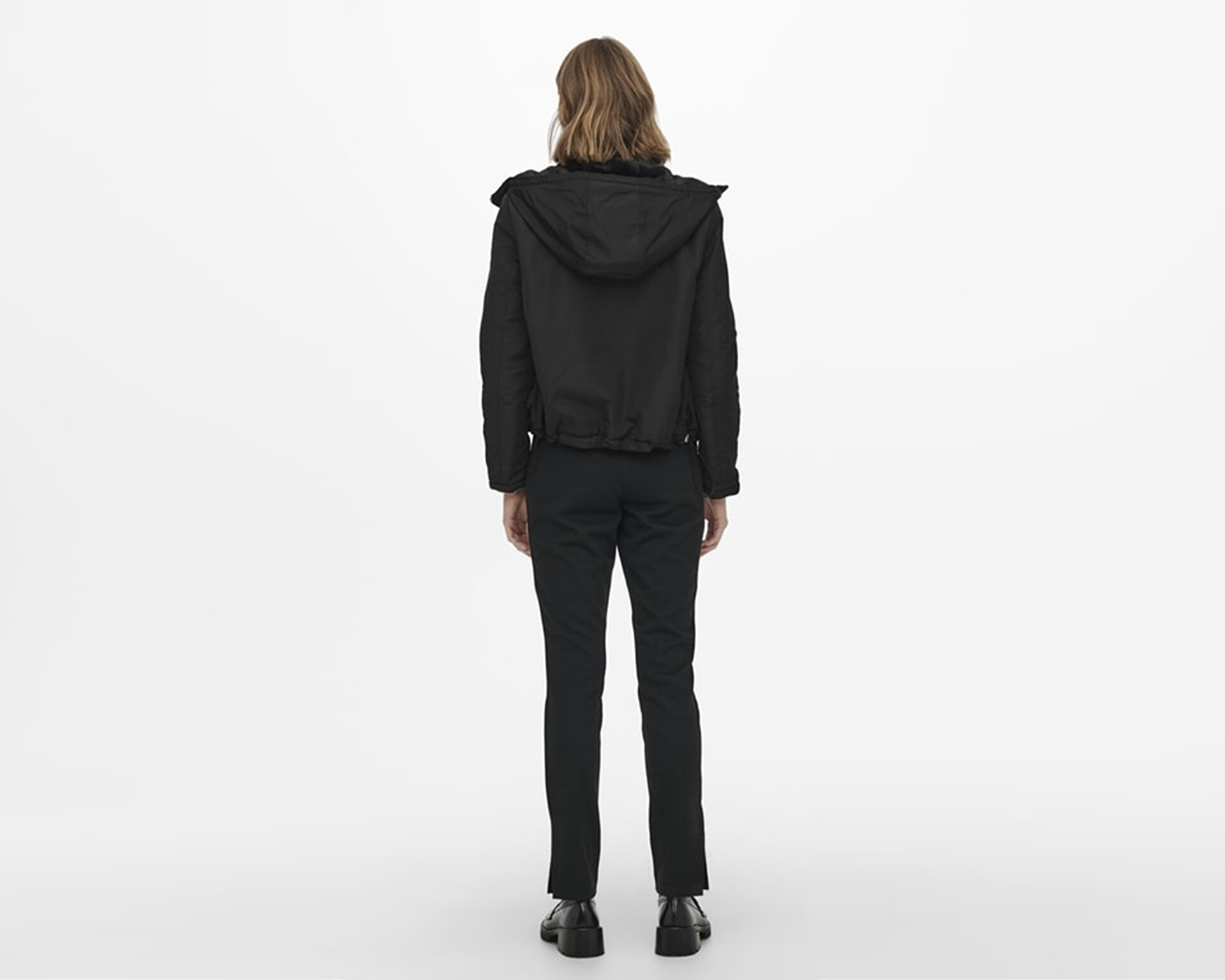 Only Kadın Onldahlia Rev Jacket Cs Otw Siyah 15208777-BLACK