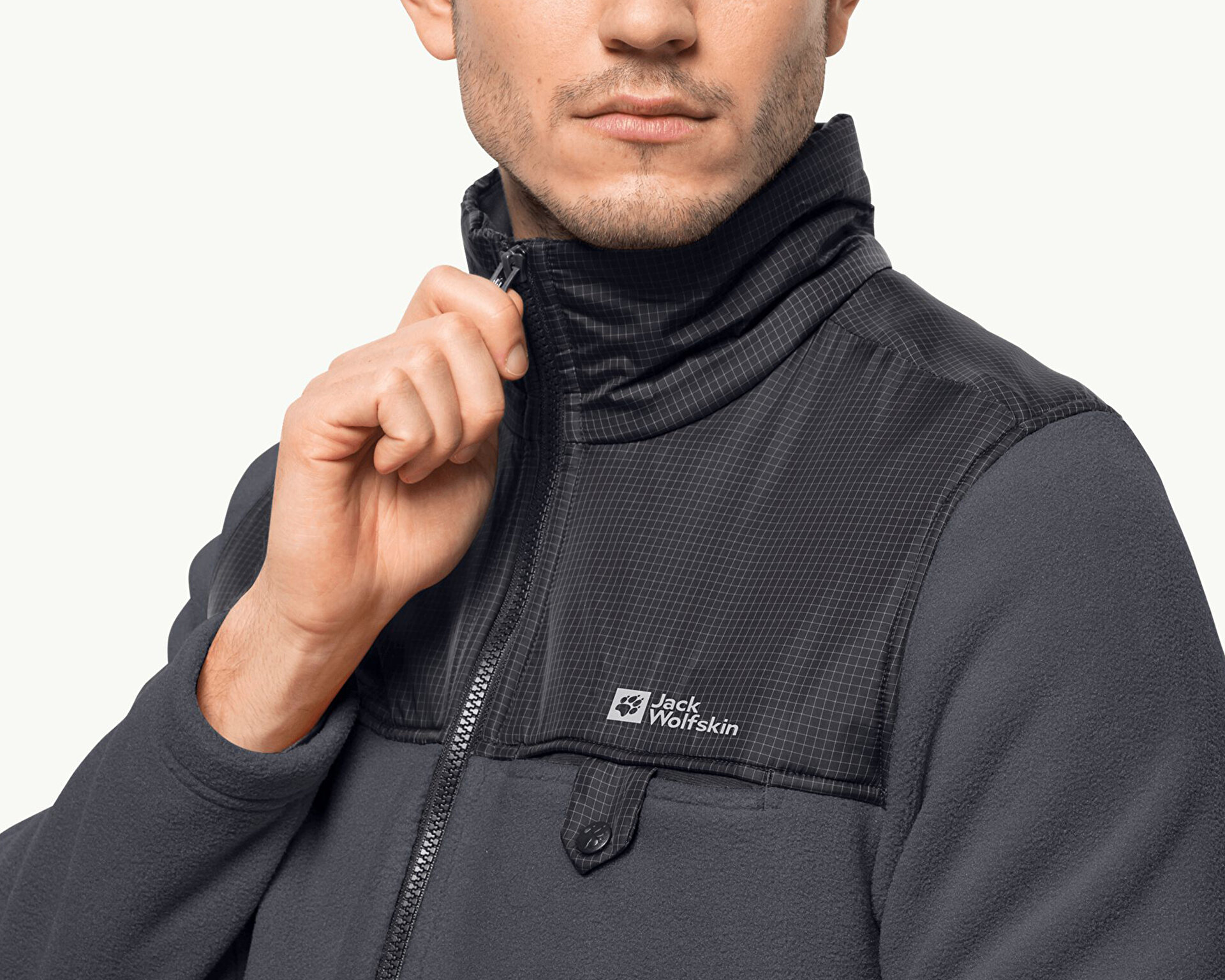 Jack Wolfskin Erkek Dna Grizzly Fz Gri 1709982-6230