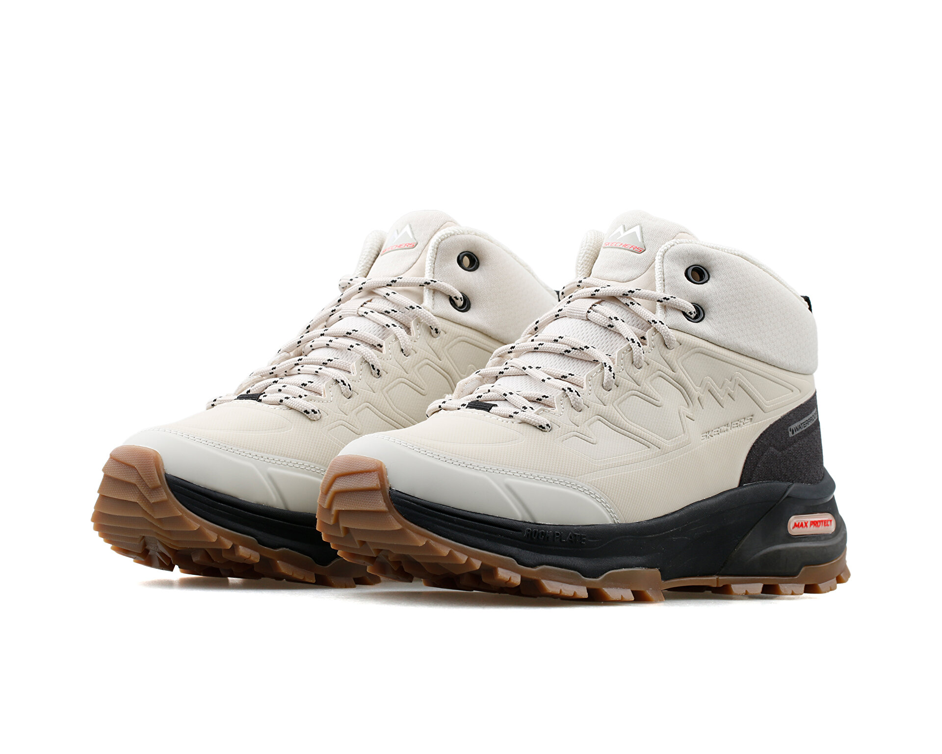 Skechers Kadın Max Protect Legacy Krem 180203-NTBK