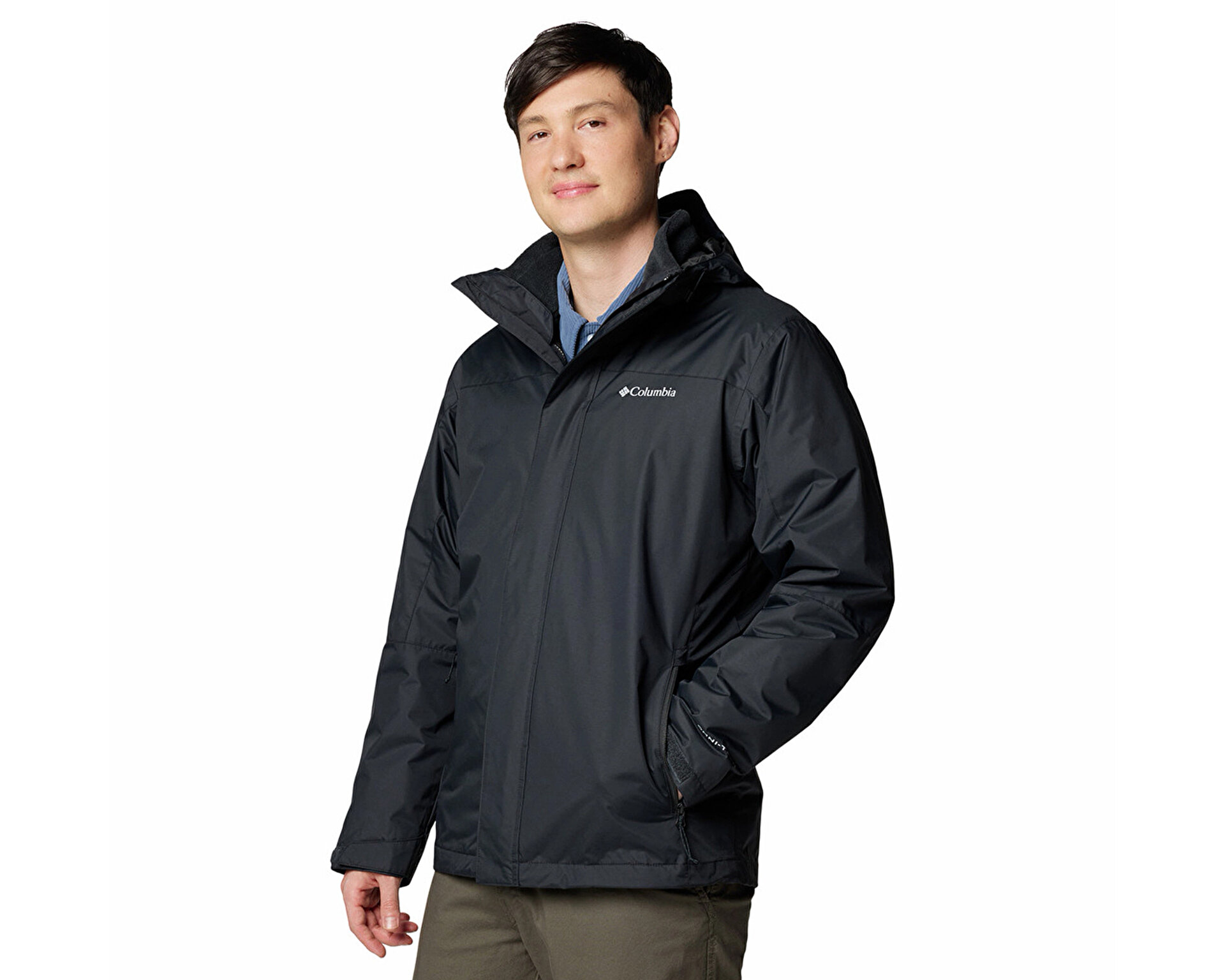 COLUMBIA Erkek TUNNEL FALLS II INTERCHANGE JACKET Siyah 2096921010