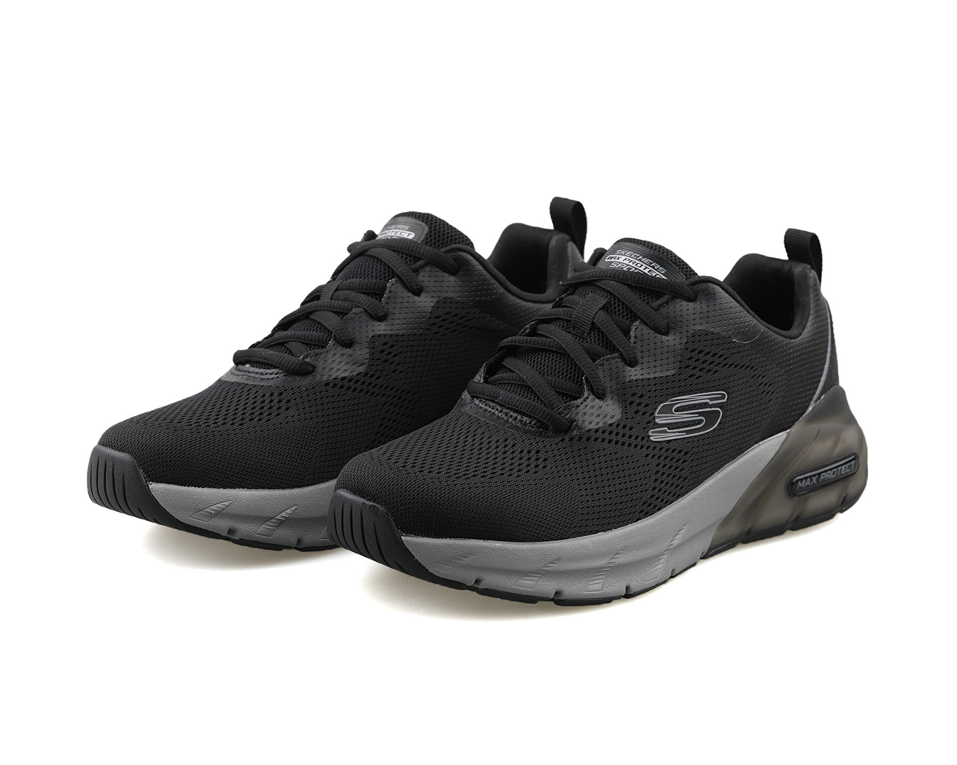 Skechers Erkek Max Protect Sport Safeguard Siyah 232661-BKGY