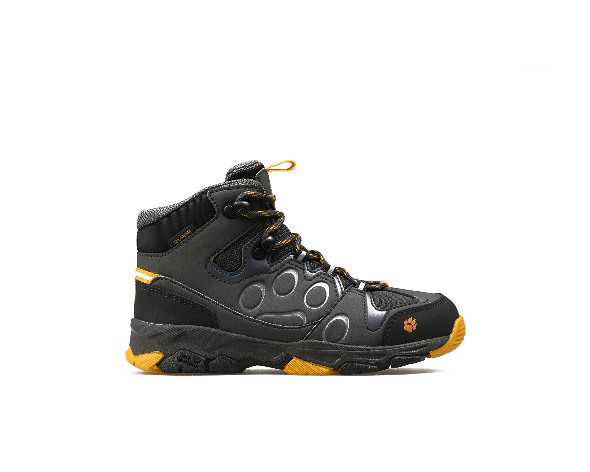 Jack Wolfskin Çocuk Mnt Attack 2 Texapore Mid K Gri 4016732-3800
