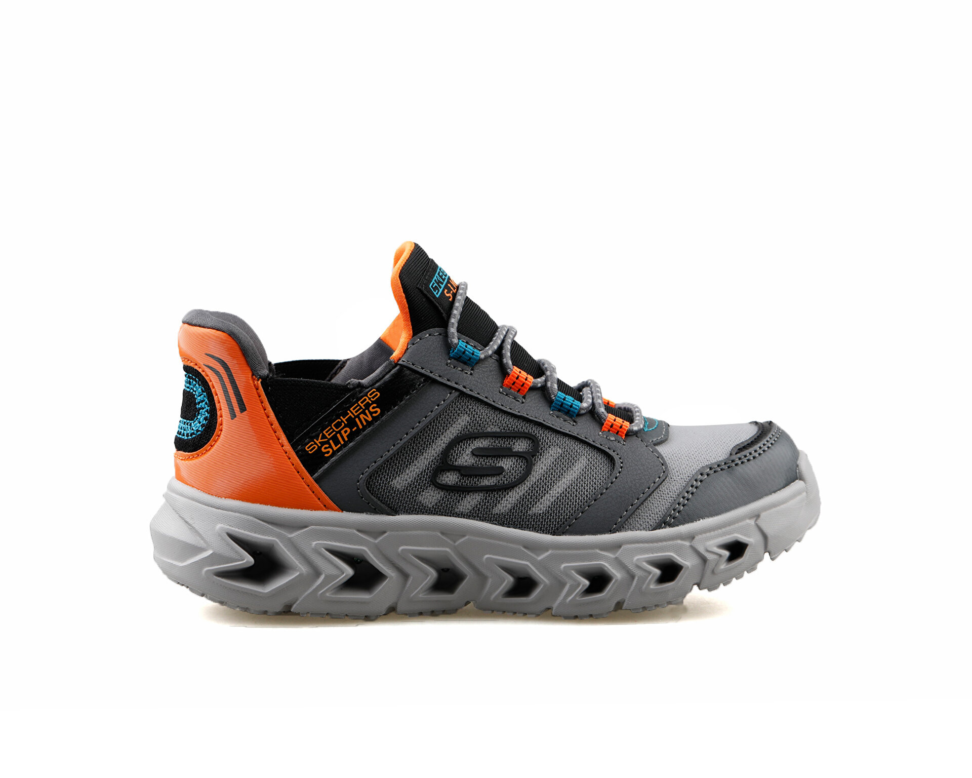 Skechers Çocuk Hypno Flash 2.0 Odelux Gri 403843L-CCOR
