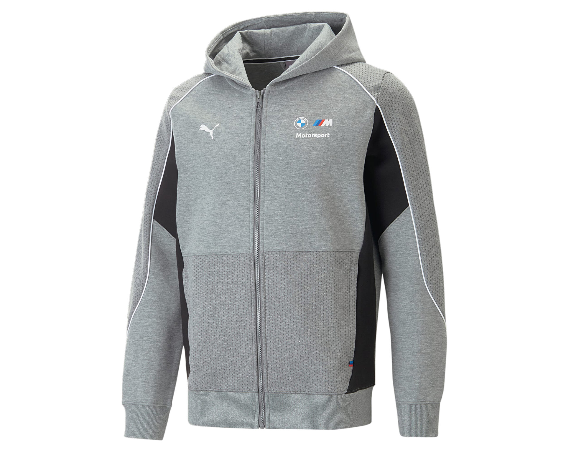 Puma Erkek Bmw Mms Hdd Sweat Jkt Gri 53813103