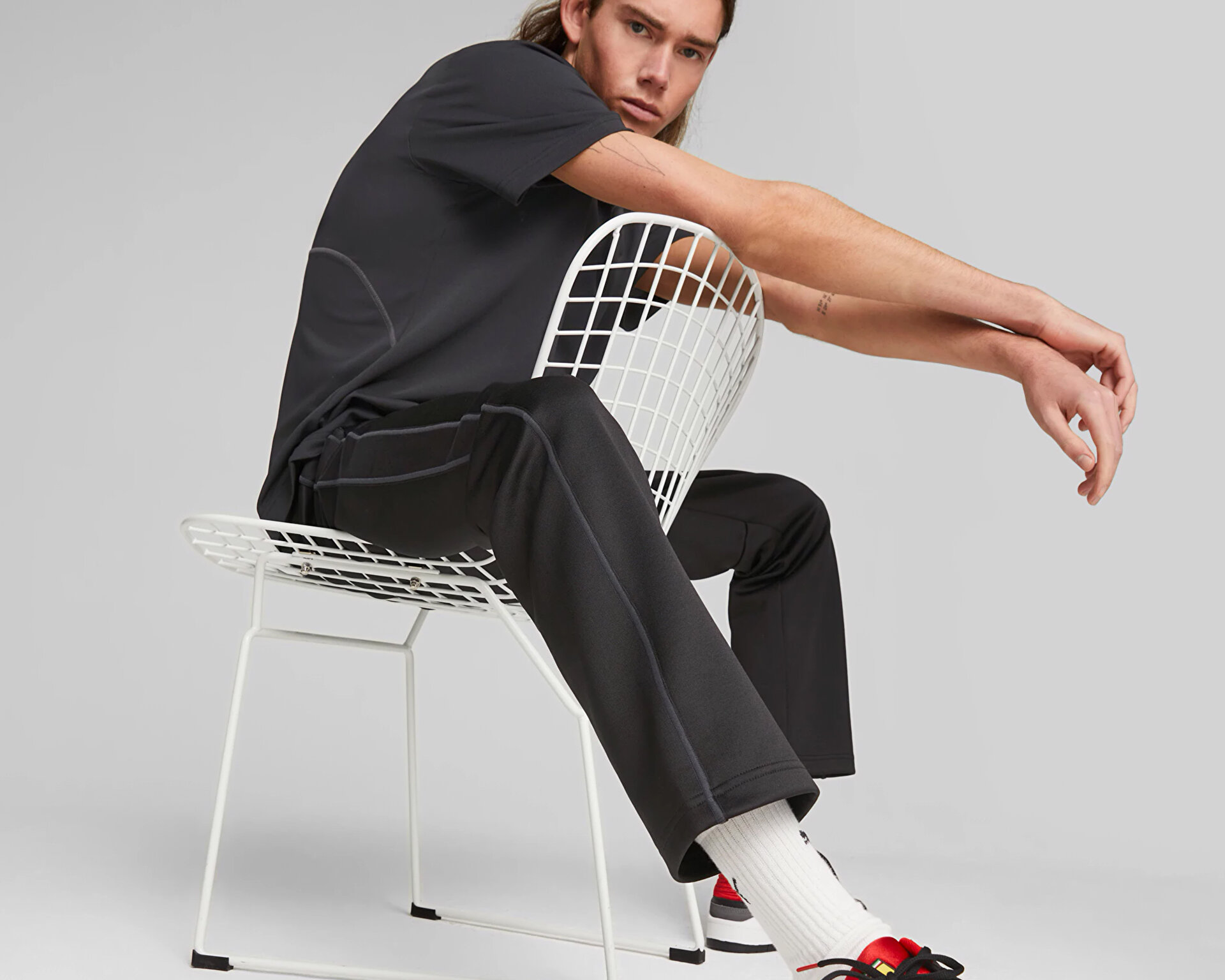 Puma Erkek Ferrari Style Mt7 Pants Siyah 53833401