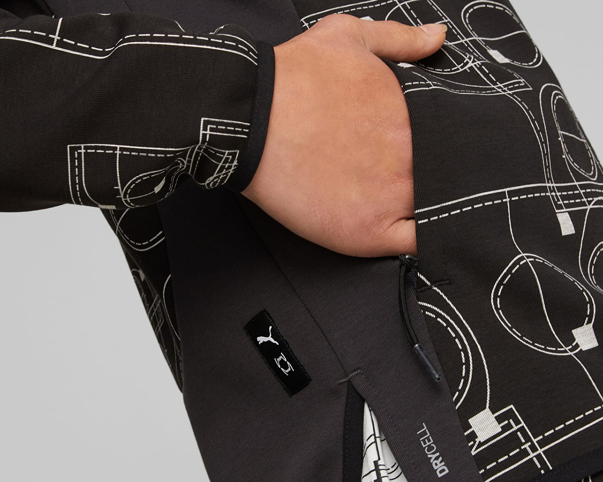 Puma Erkek Mvp Dime Jacket Siyah 53876101