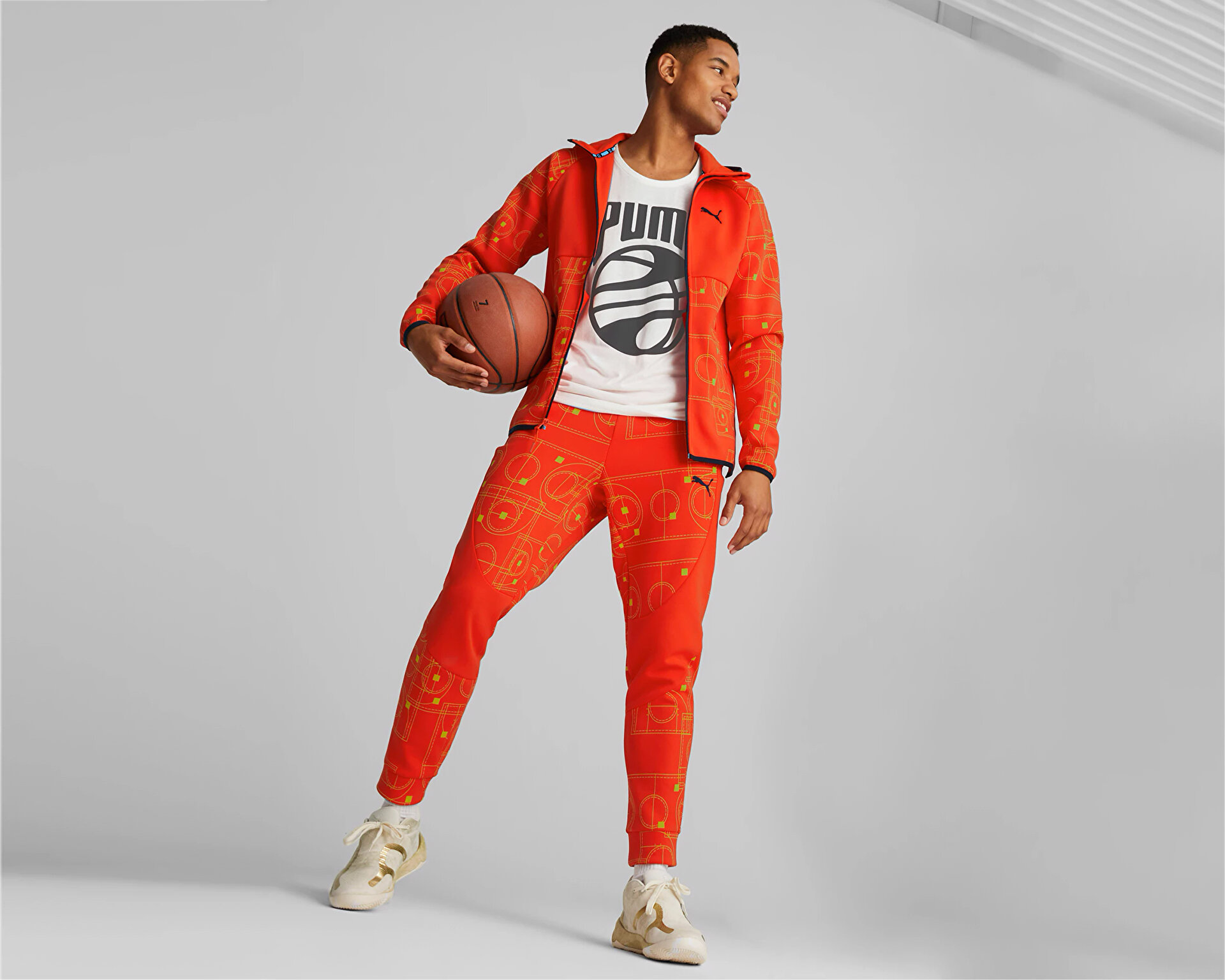 Puma Erkek Mvp Dime Jacket Turuncu 53876103