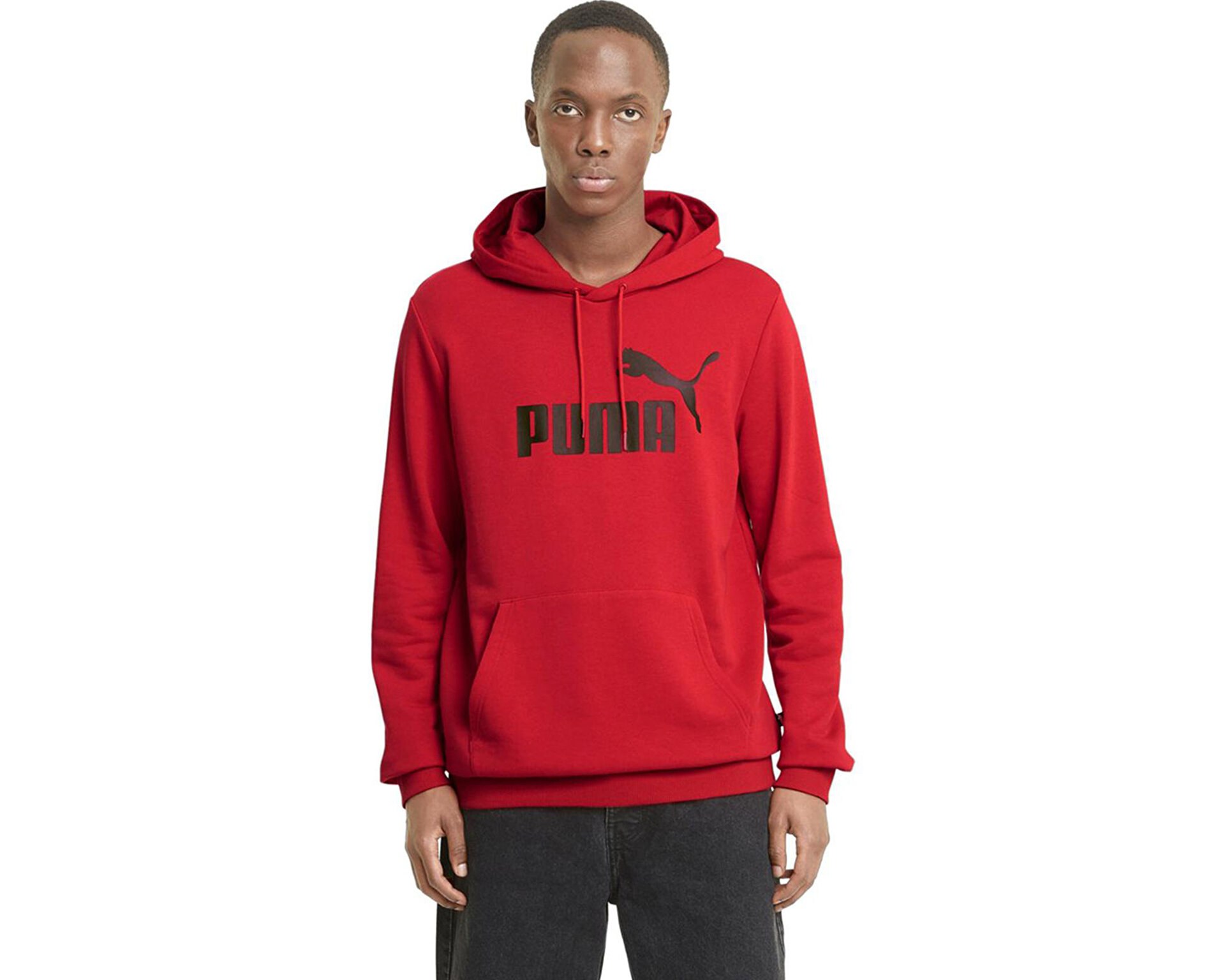 Puma Erkek Ess Big Logo Hoodie Tr Kırmızı 58668811