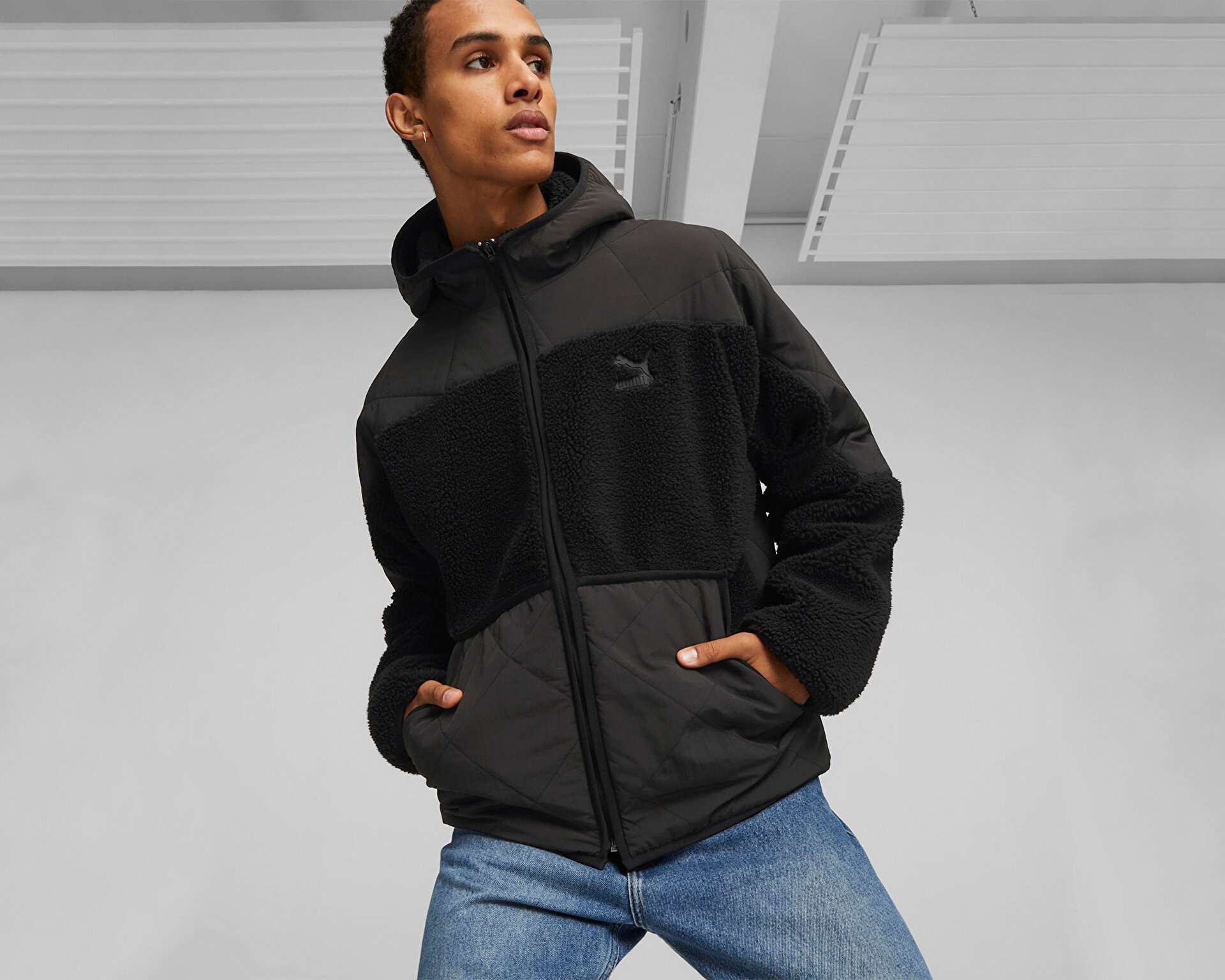 Puma Erkek Classics Utility Jacket Siyah 62167601