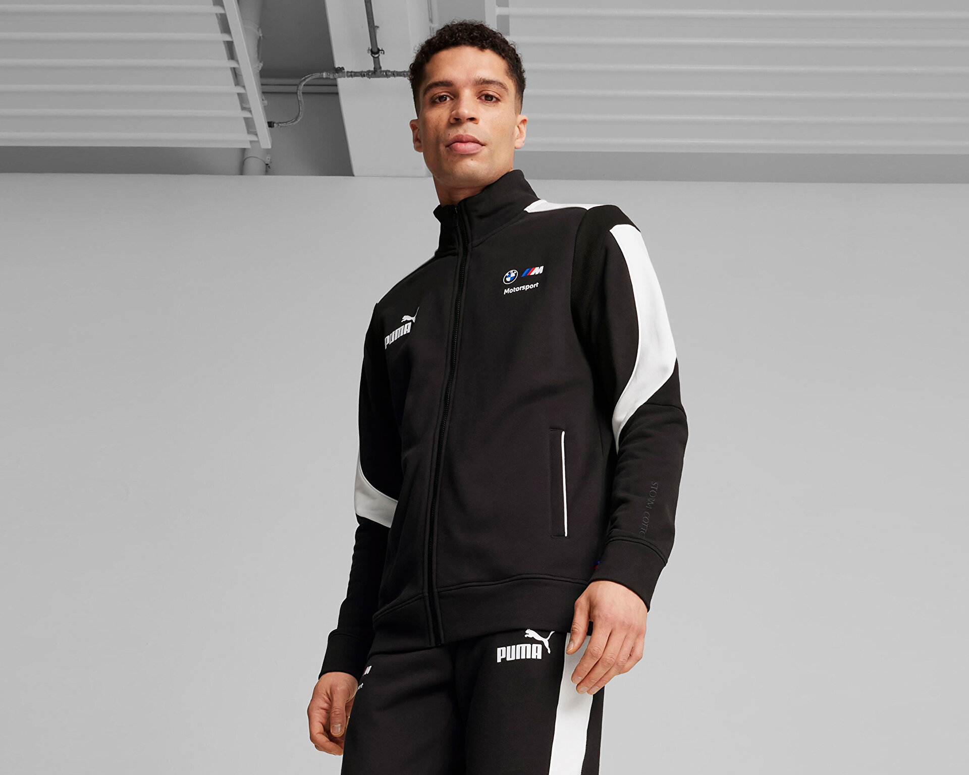Puma Erkek Bmw Mms Mt7+ Sweat Jacket Siyah 62745301