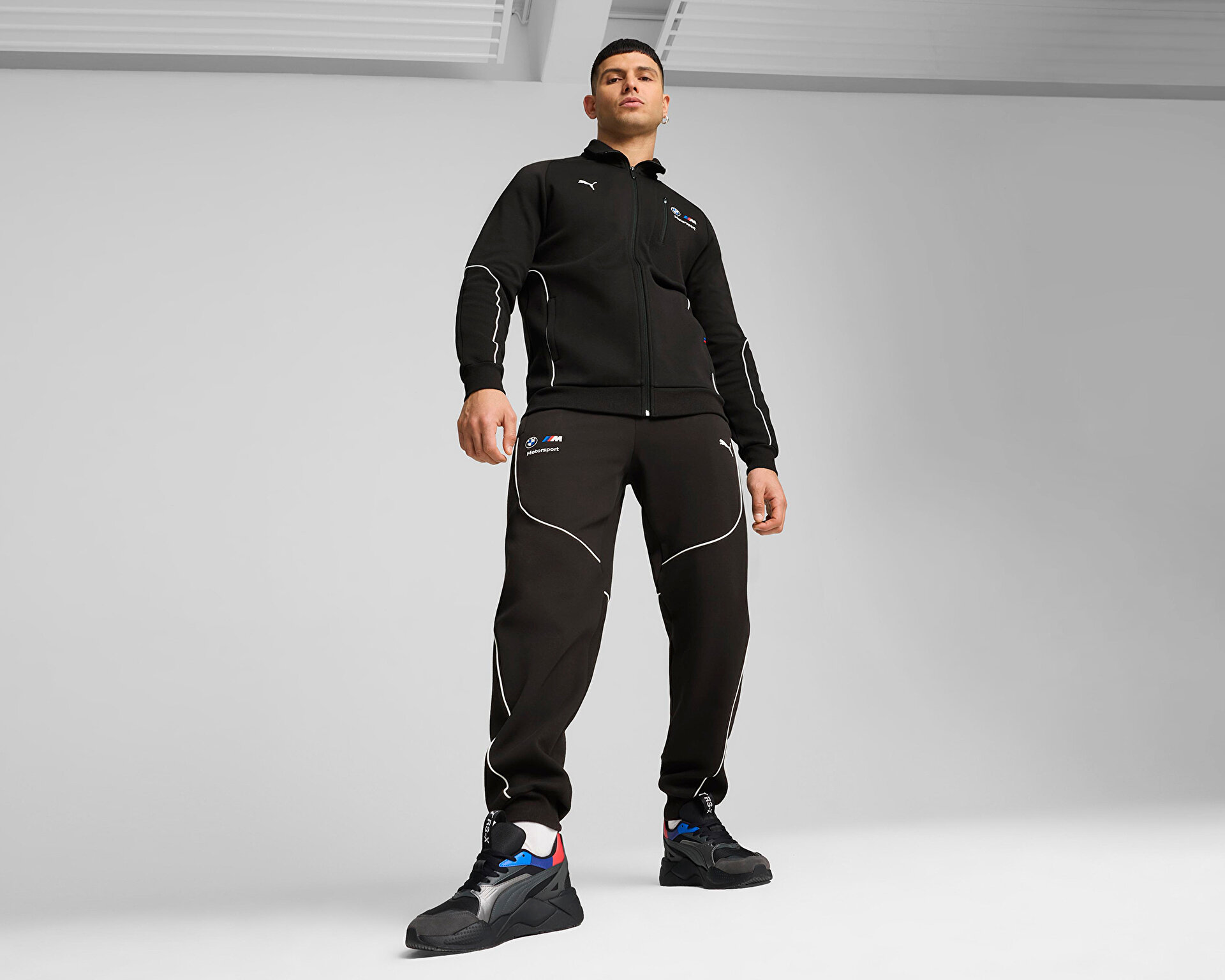 Puma Erkek Bmw Mms Sweat Jkt Siyah 62745701