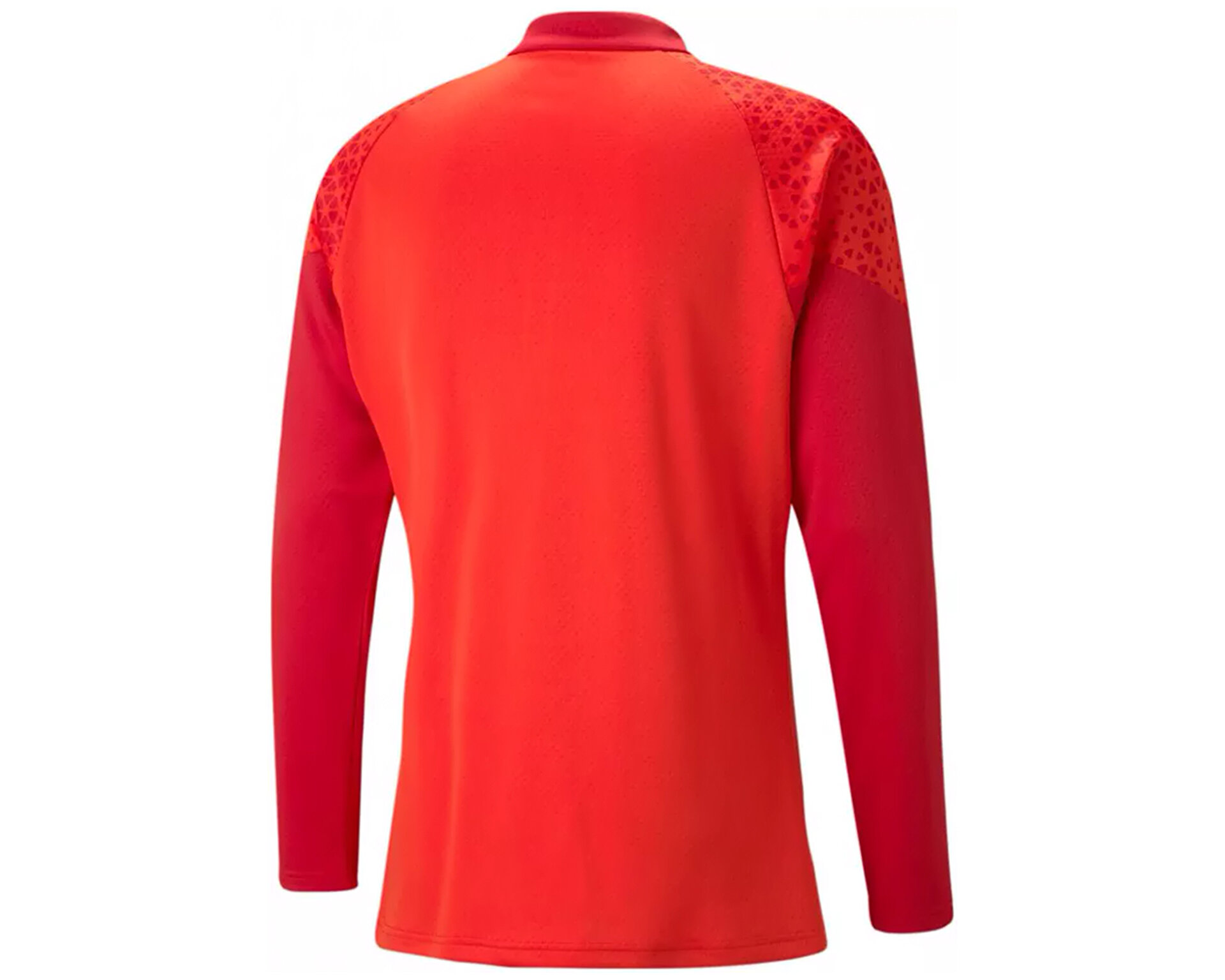 Teamcup Training 1/4 Zip Top Erkek Puma Kırmızı Erkek Futbol Uzun