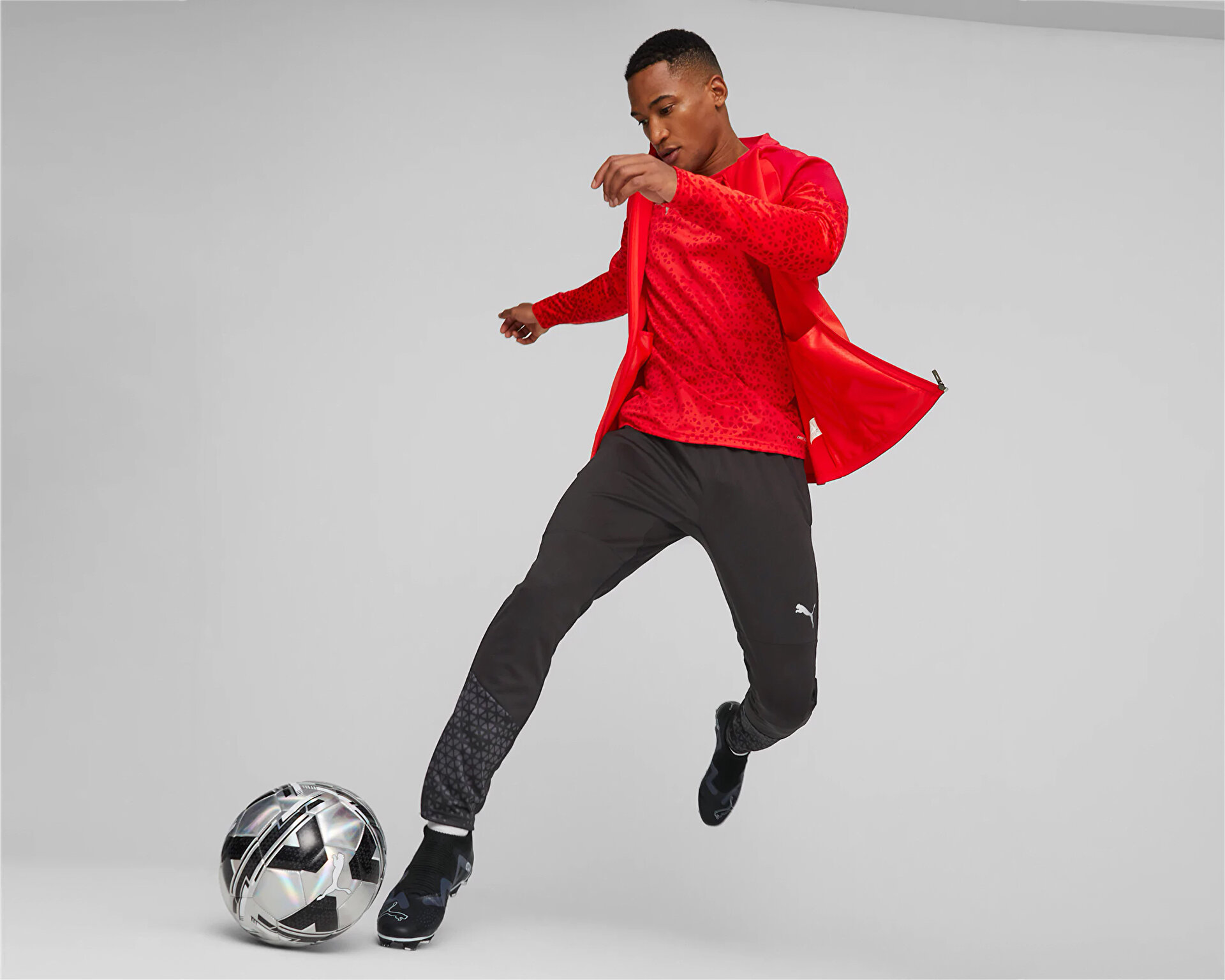 Puma Erkek Teamcup Training Jacket Kırmızı 65798301