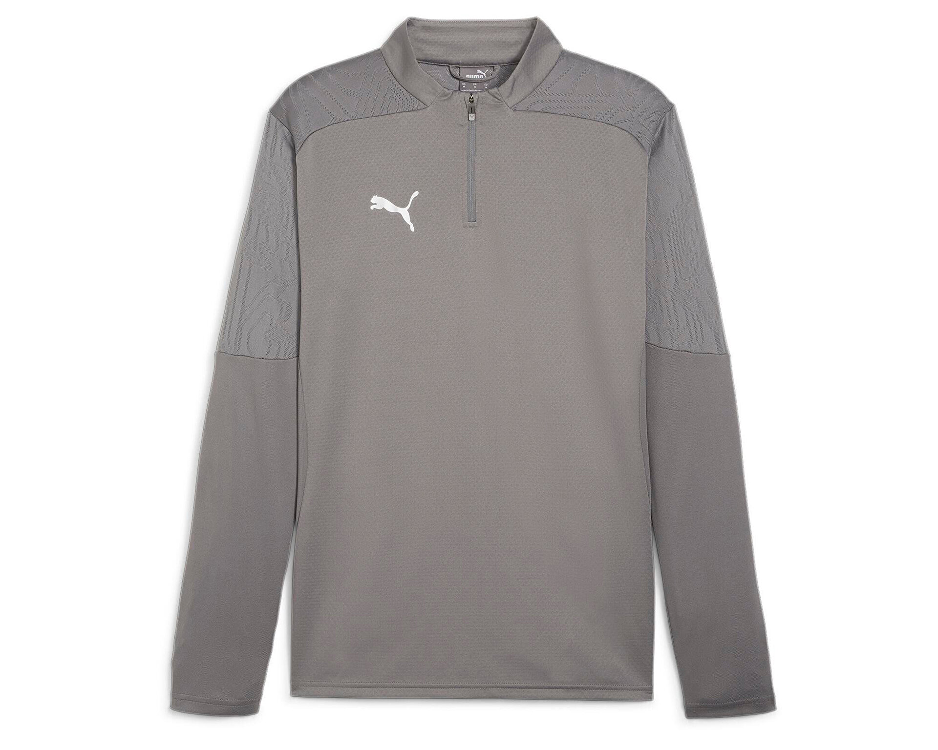Puma Erkek Teamfinal Training 1/4 Zip Gri 65855113