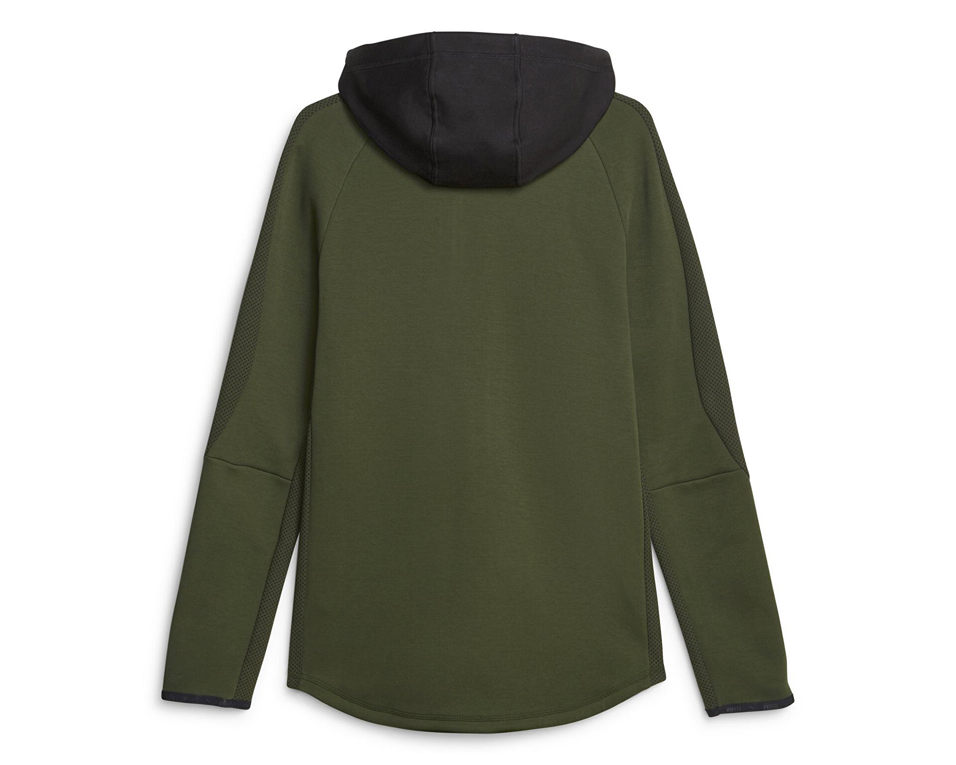 Puma Erkek Evostripe Full-Zip Hoodie Yeşil 67593031