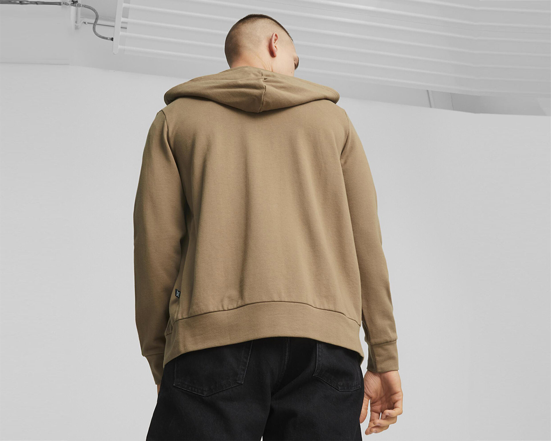 Puma Erkek Better Essentials Full-Zip Hoodie Kahverengi 67597985