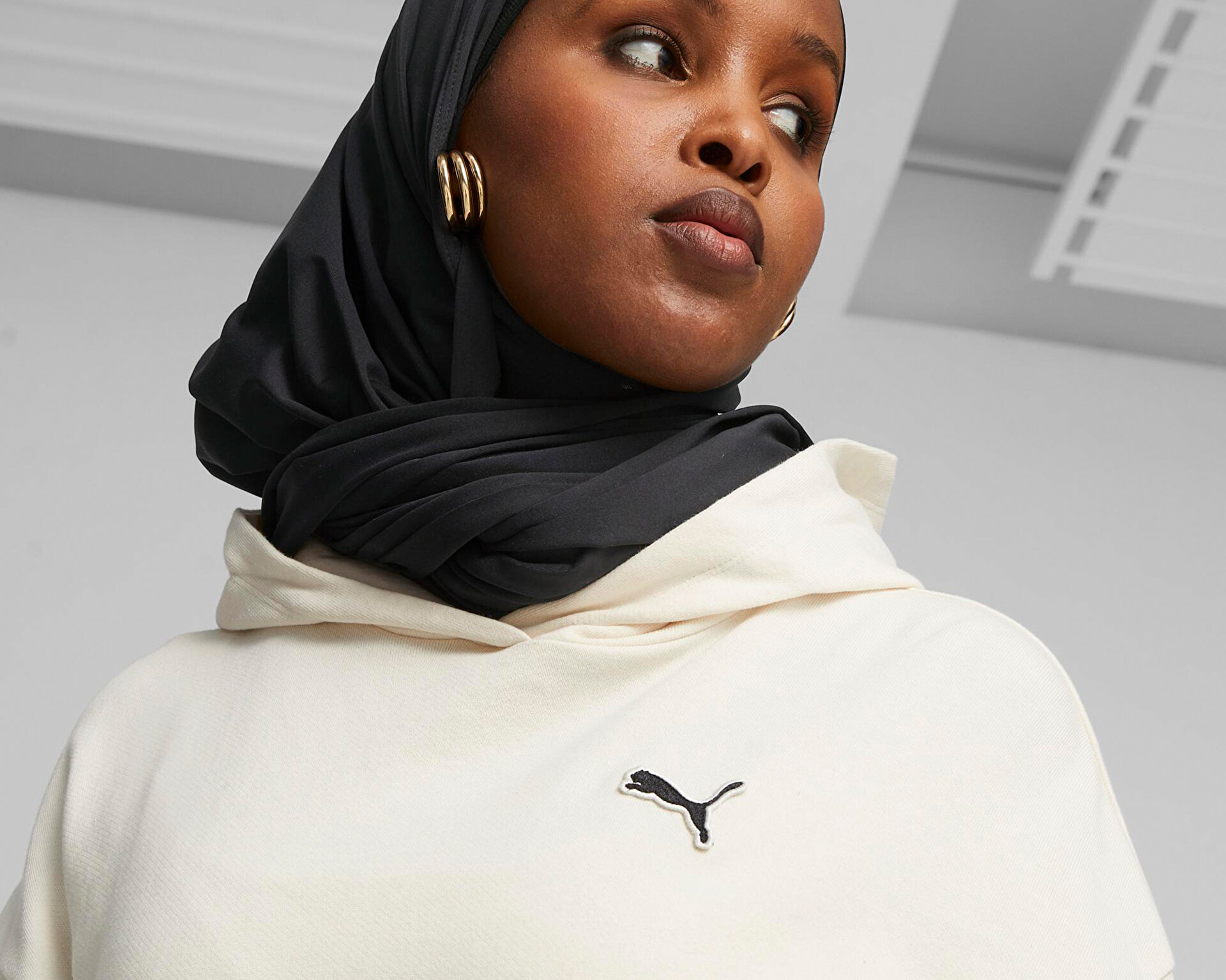 Puma Kadın Better Essentials Hoodie Krem 67598899