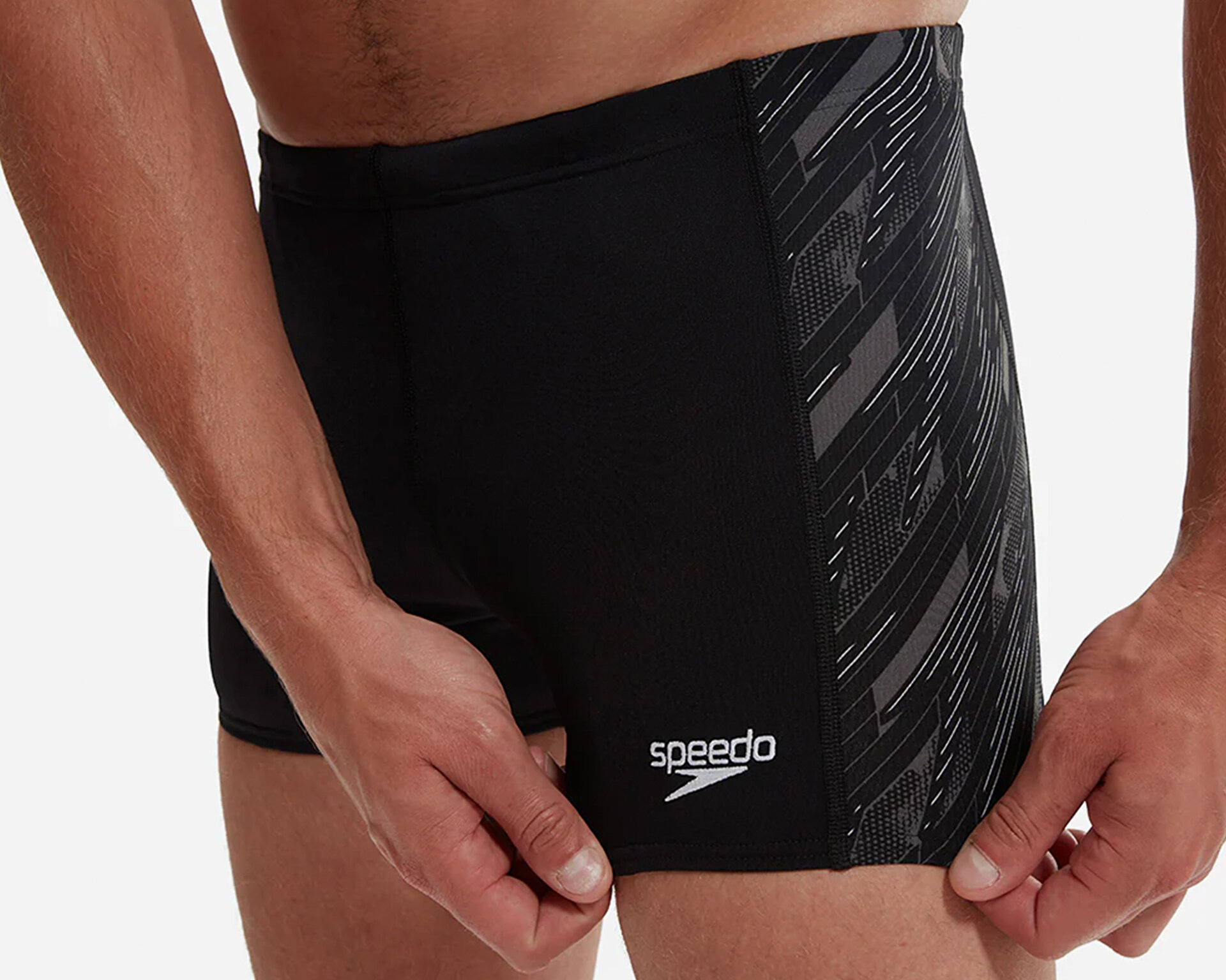 SPEEDO Erkek HYPERBOOM PNL ASHT AM BLK/WHT Siyah 8-00301417216