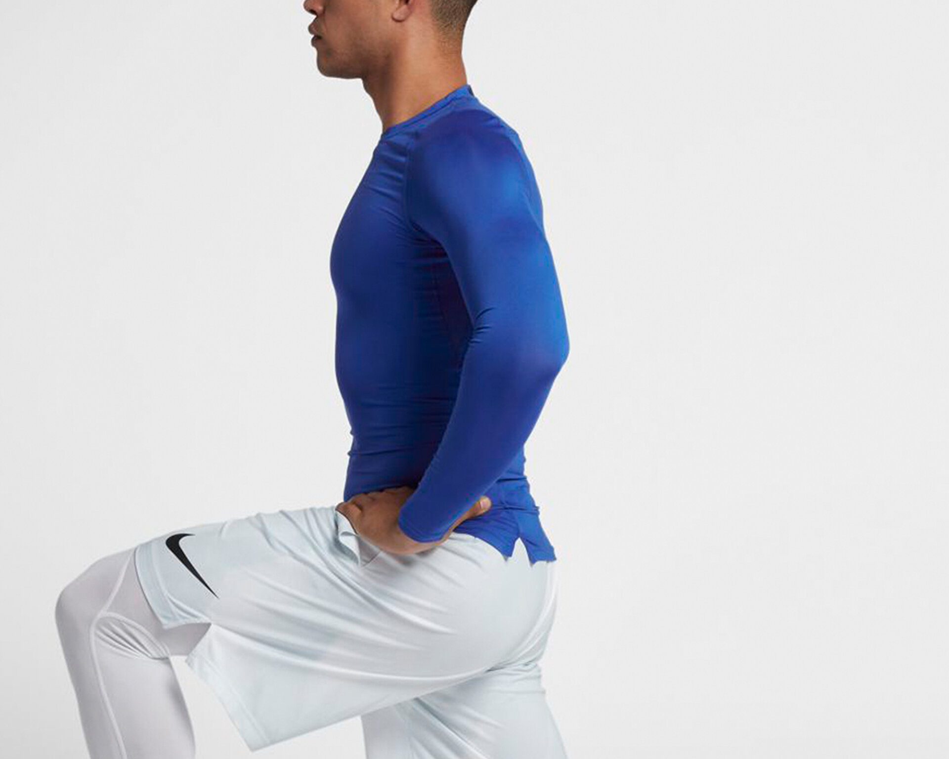 Nike Erkek M Np Ls Comp Mavi 838077-480