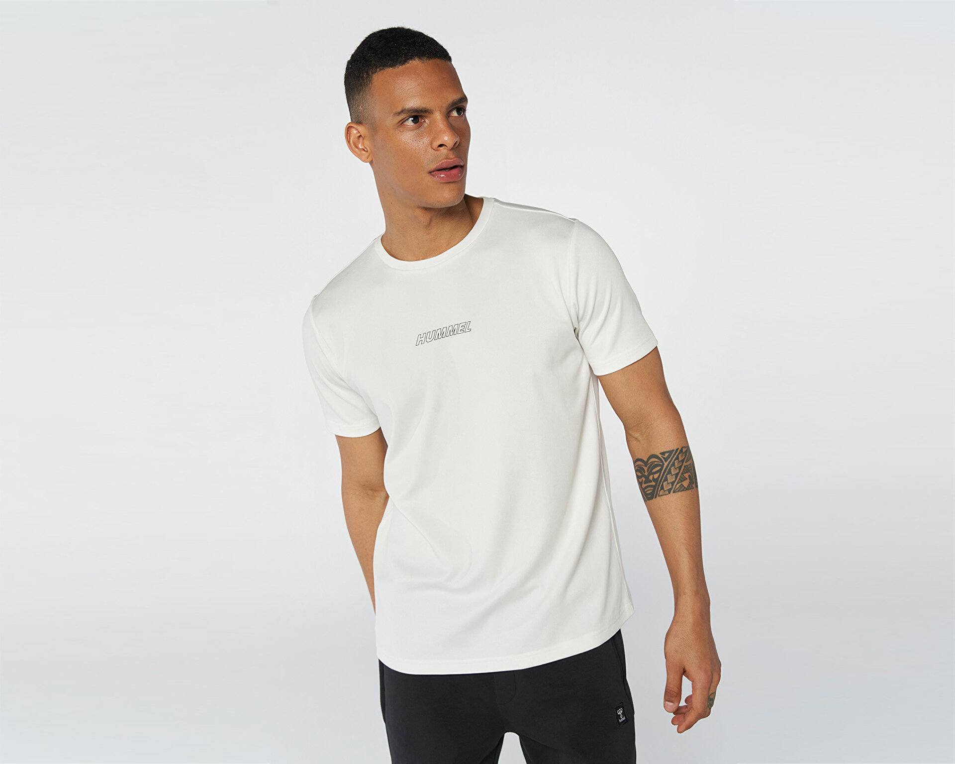 Hummel Erkek Hmlt Te Flex T Shirt Beyaz 911687-9001