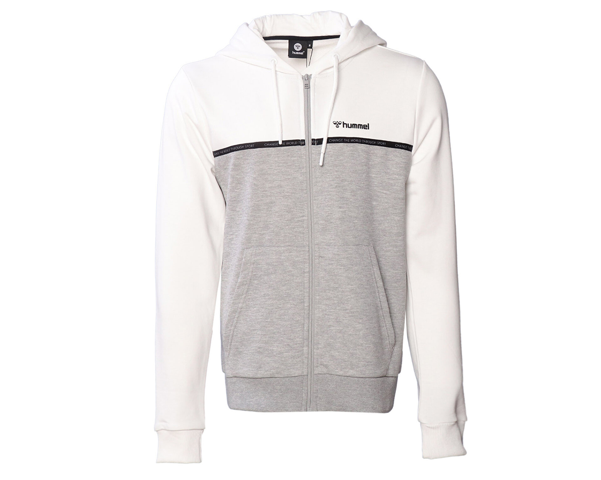 Hummel Erkek Milock Zip Hoodie Gri 921524-9003