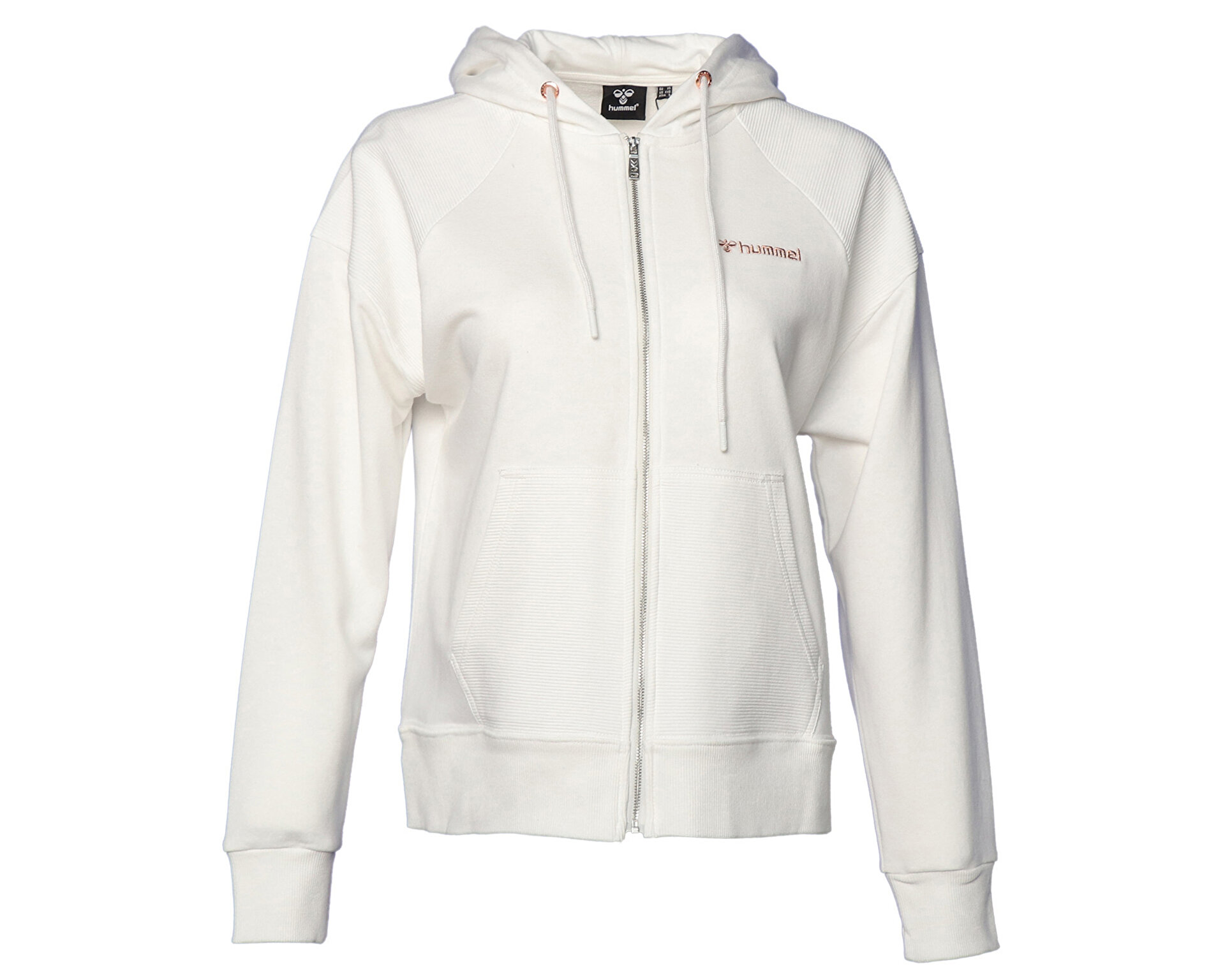 Hummel Kadın Hmliberis Zip Hoodie Krem 921692-9003